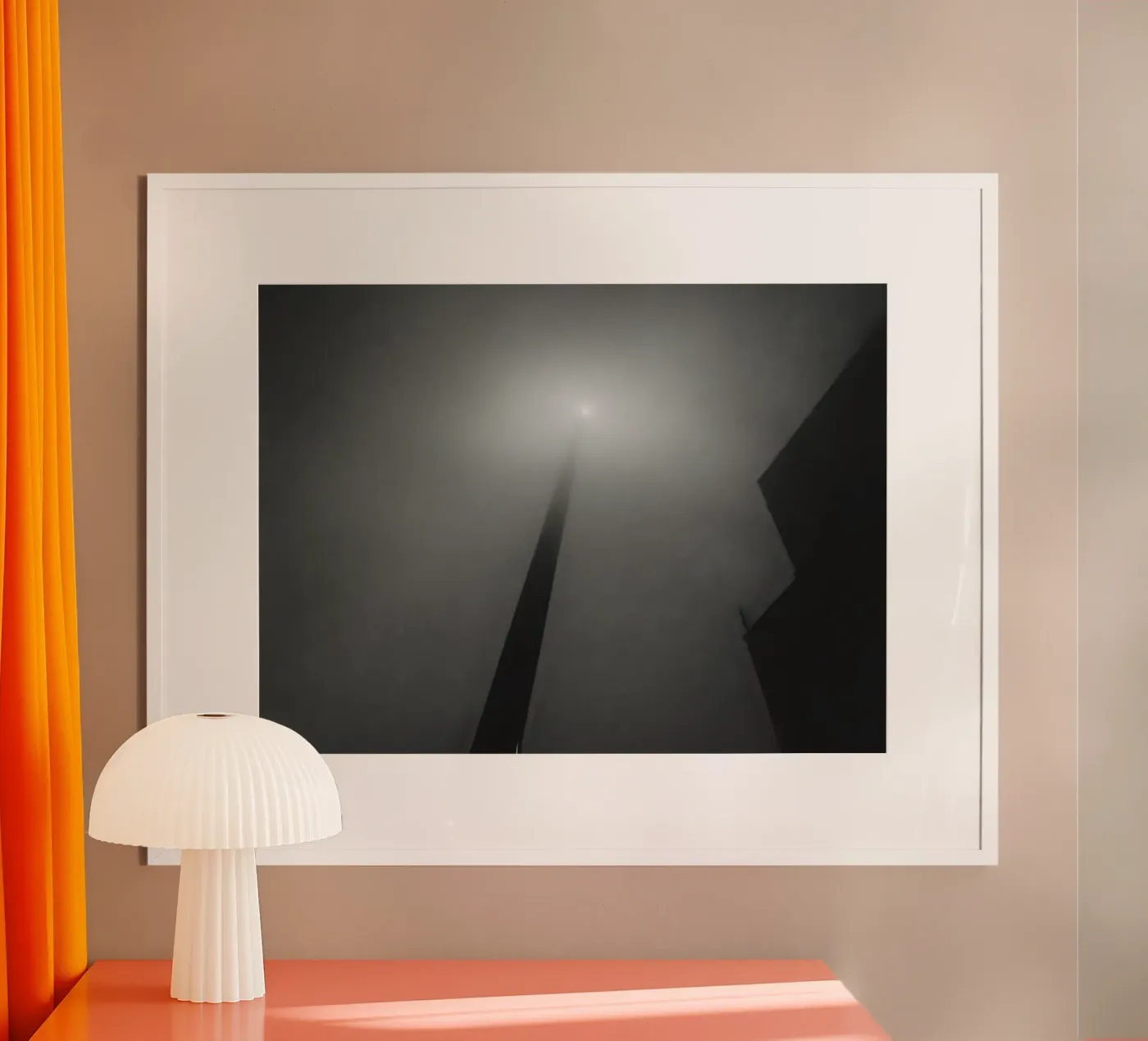 Nebbia mistica poster da Black & White