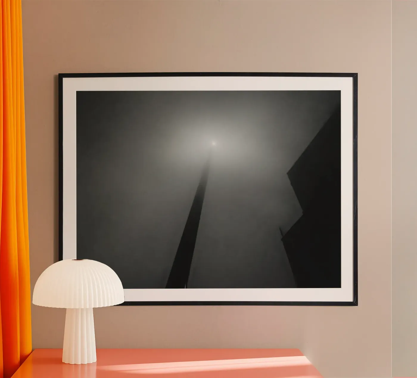 Nebbia mistica poster da Black & White