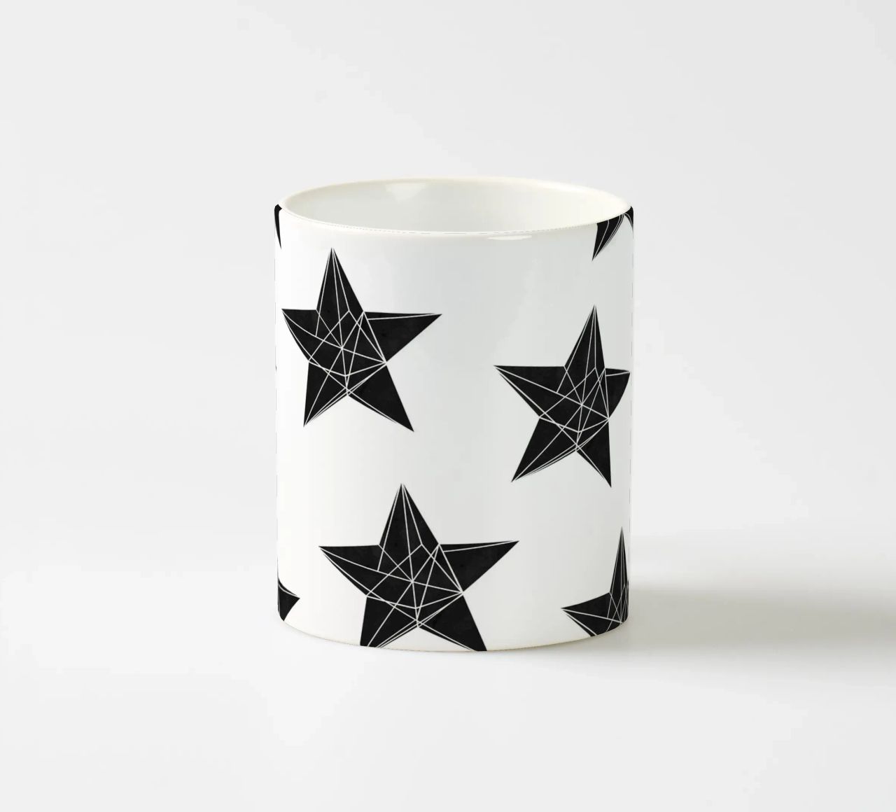 Polygon stars II tazza in ceramica da BAINAI