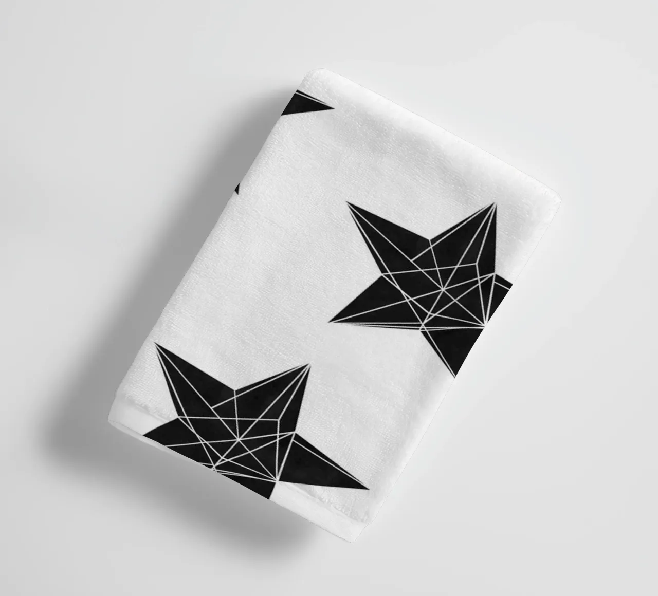 Polygon stars II asciugamano da bagno da BAINAI