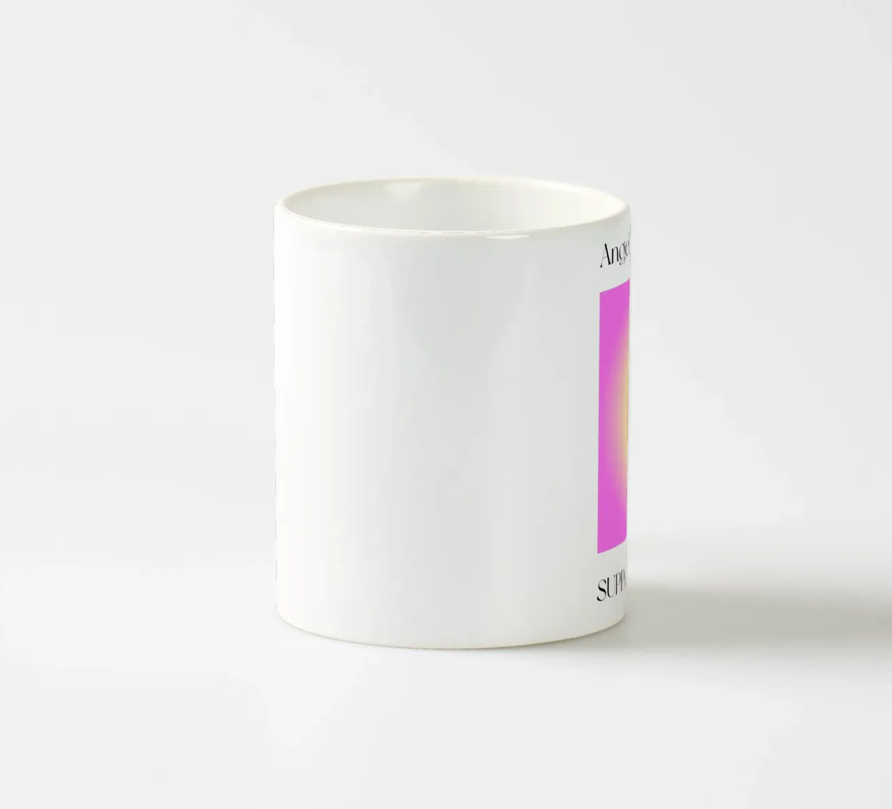 Angel no 333: Support gradient tazza in ceramica da Paigaam Studio