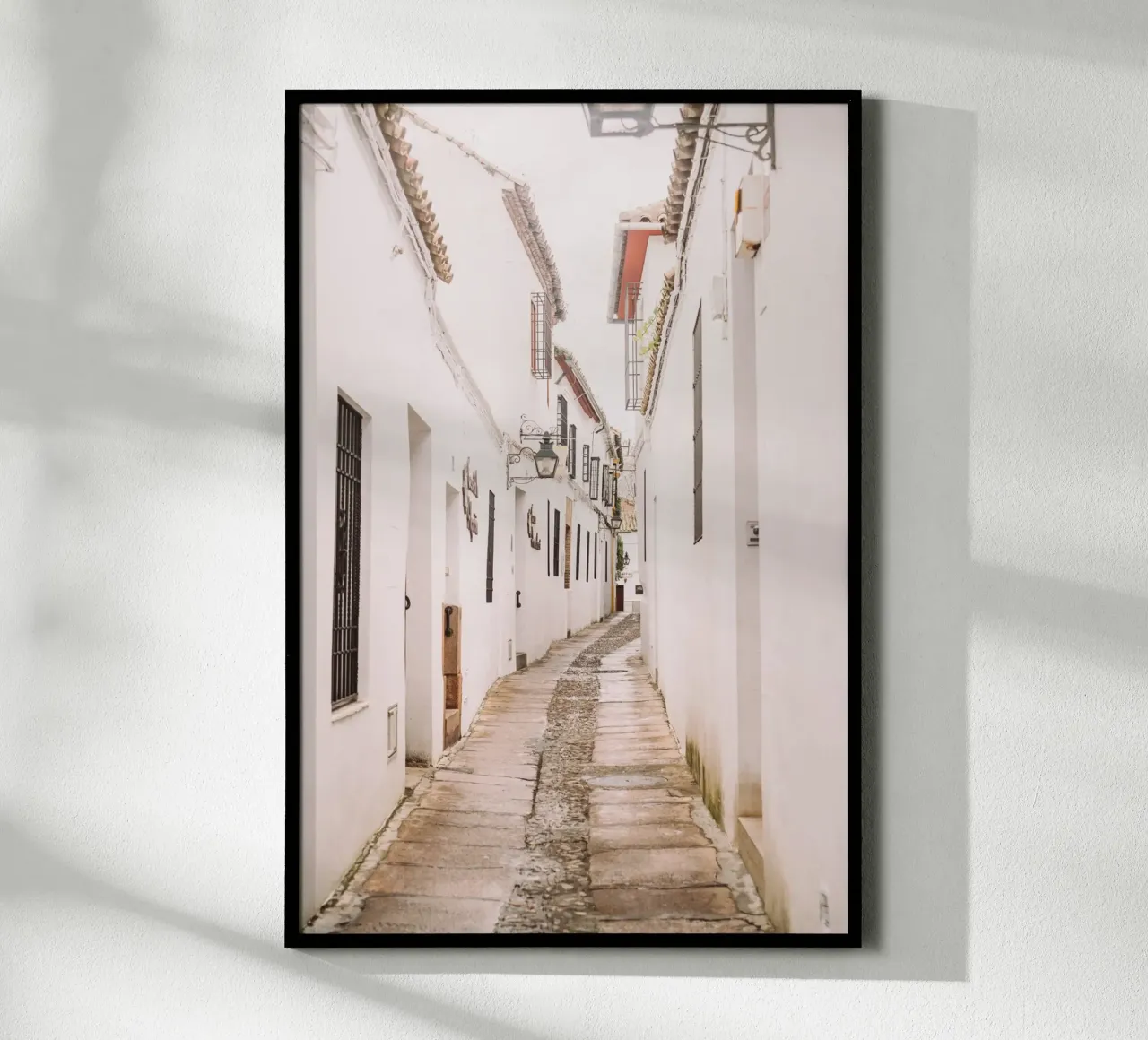Old Town of Cordoba poster with plastic frame by patiphotography