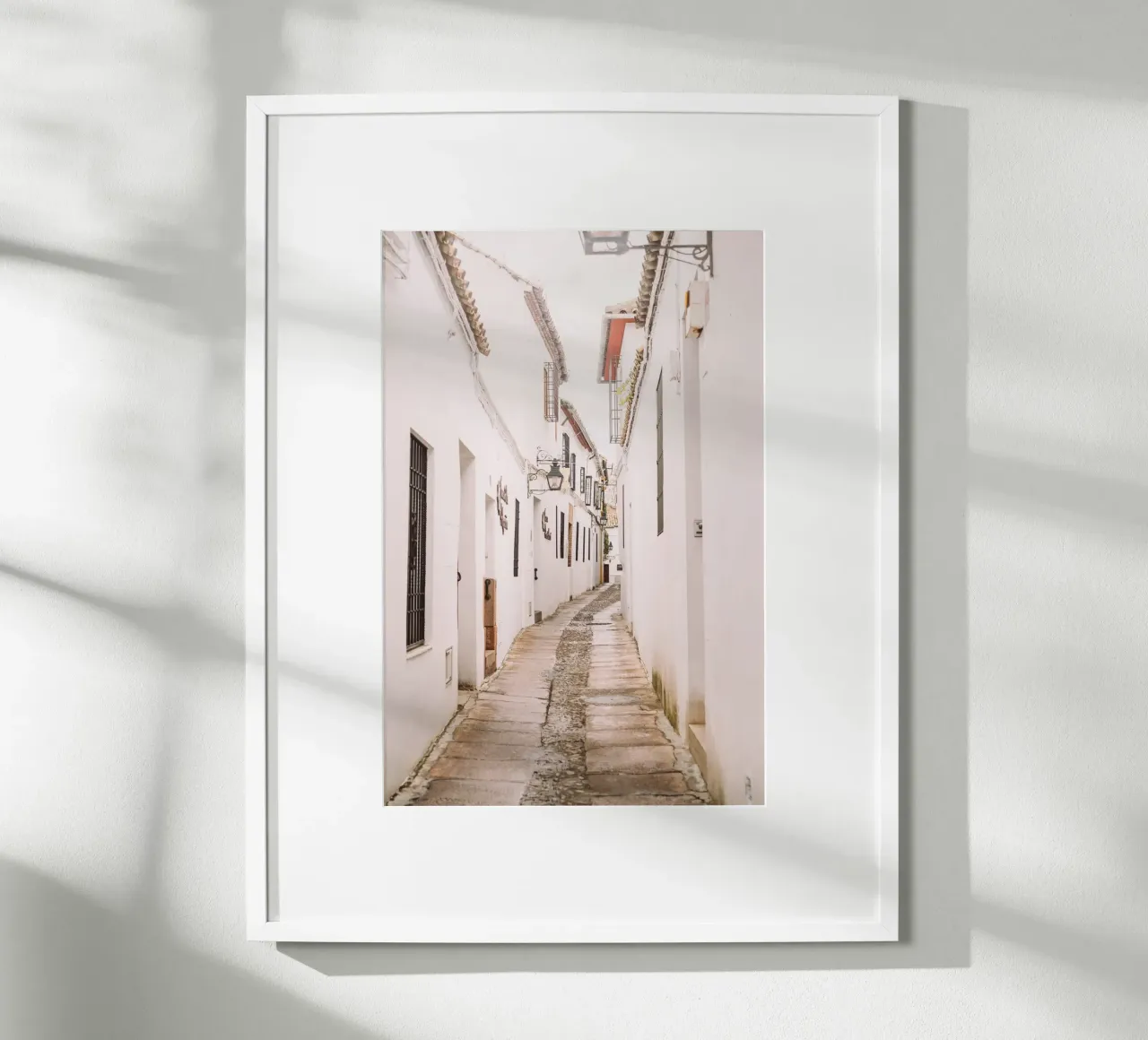 Old Town of Cordoba poster with plastic frame by patiphotography