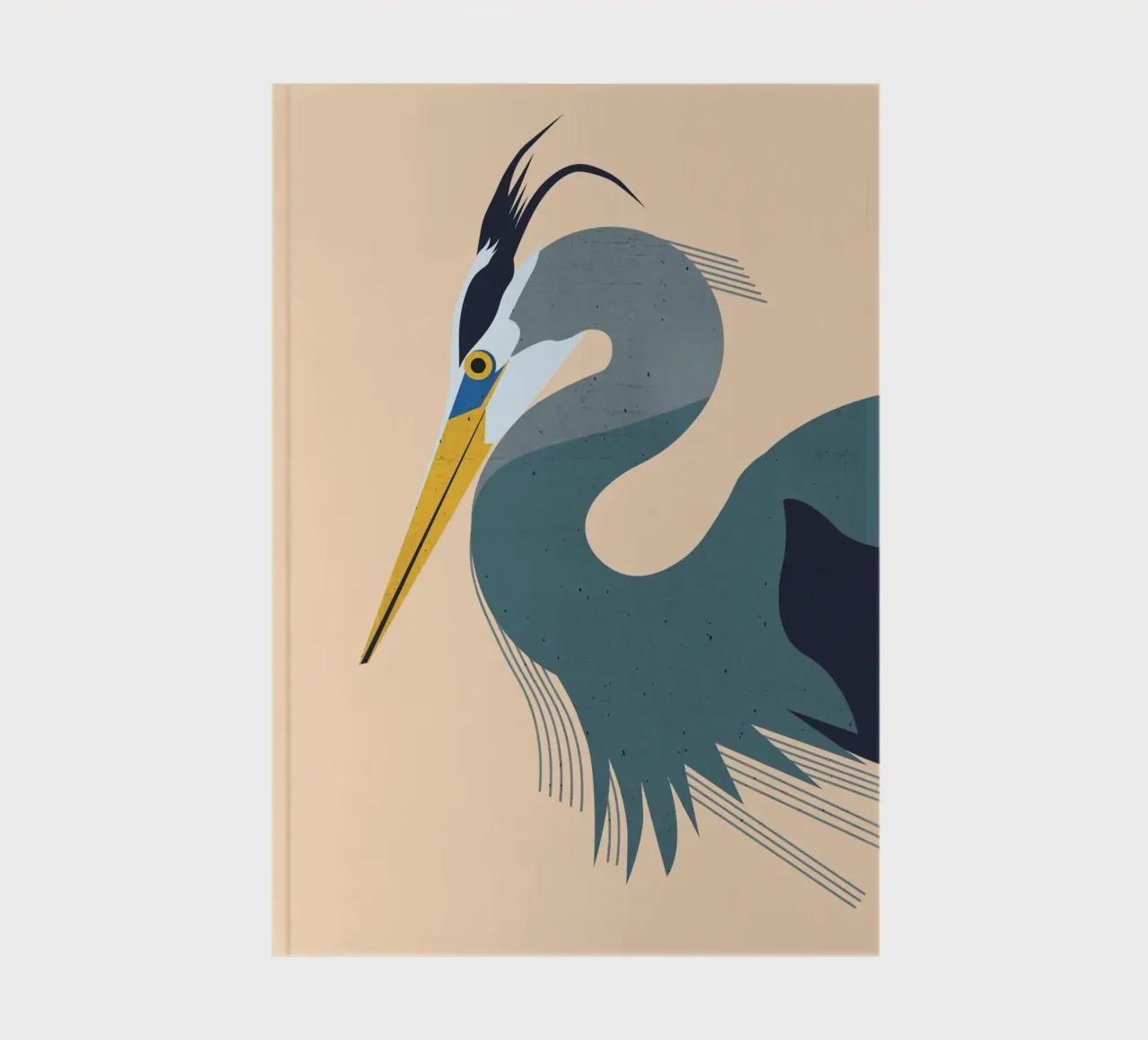 Heron notebook by DARIA IVANOVNA