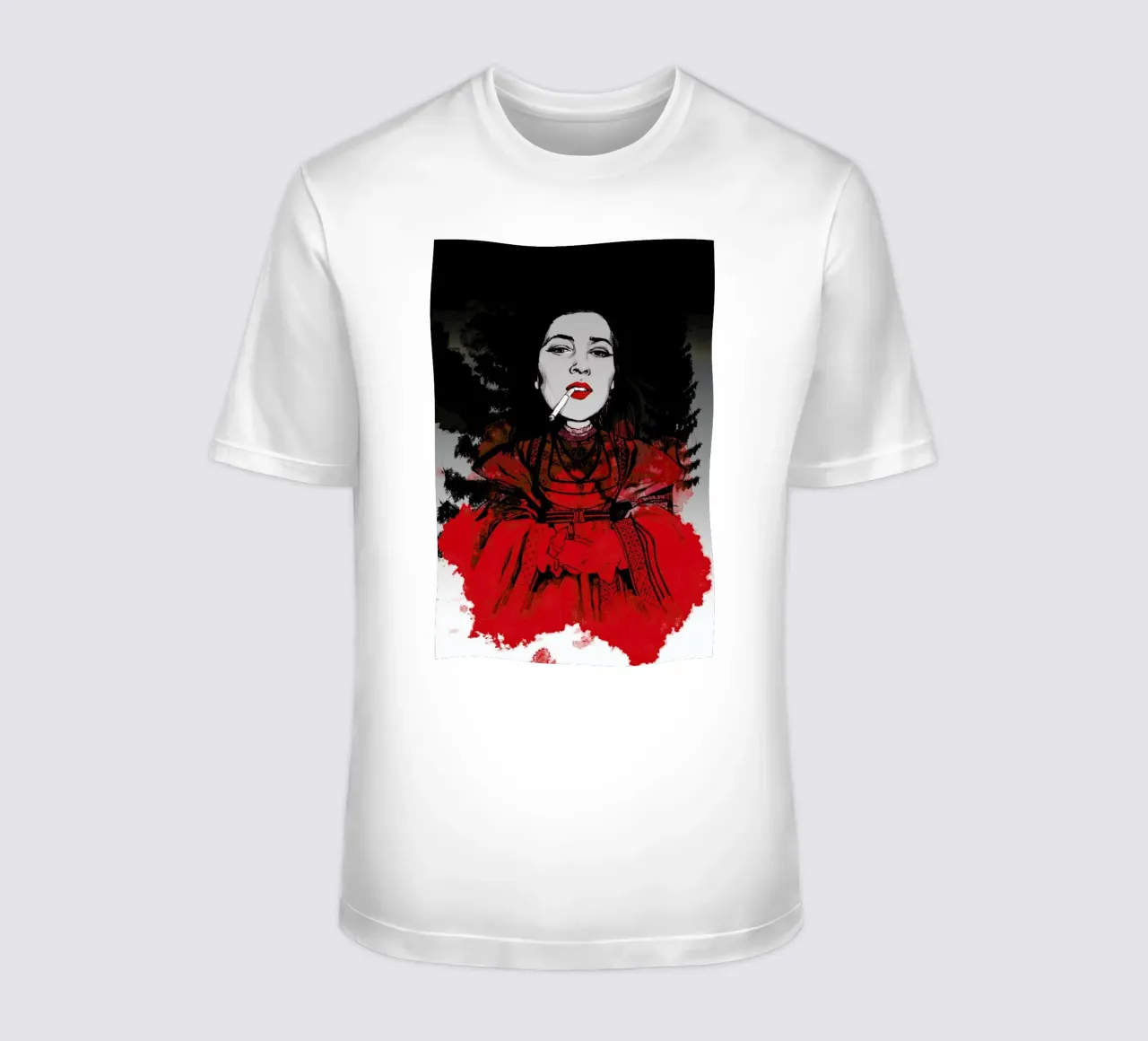Fairy Tale Red t-shirt da Agnes KR Patience