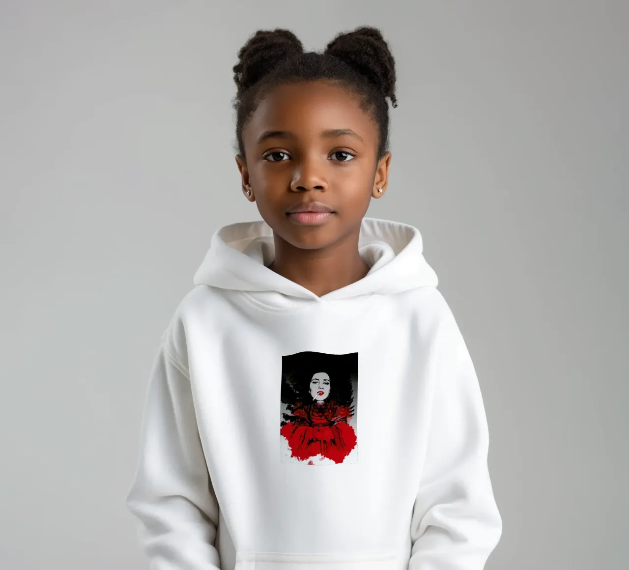 Fairy Tale Red felpa bambino con cappuccio da Agnes KR Patience