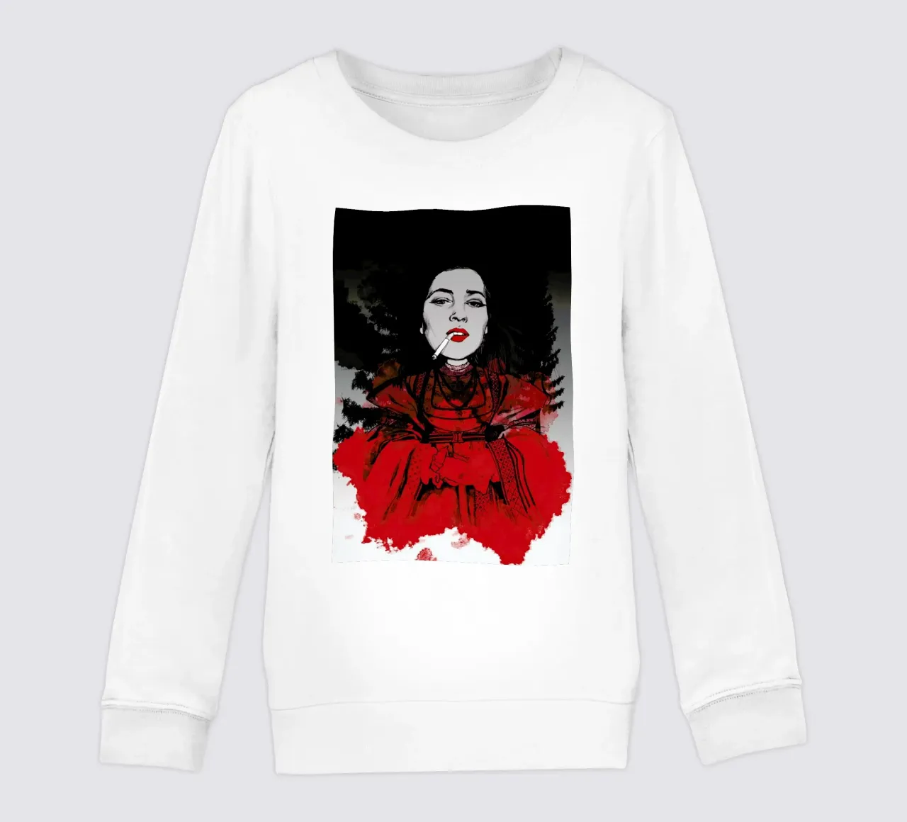 Fairy Tale Red felpa bambino da Agnes KR Patience
