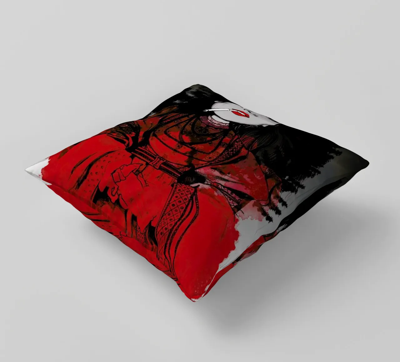 Fairy Tale Red cuscino da Agnes KR Patience