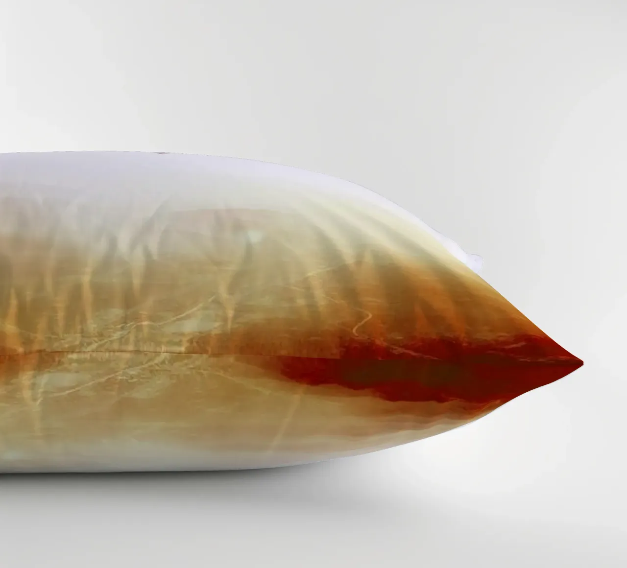 Descent of two skydivers over an alien red desert planet Kissen von Stoian Hitrov