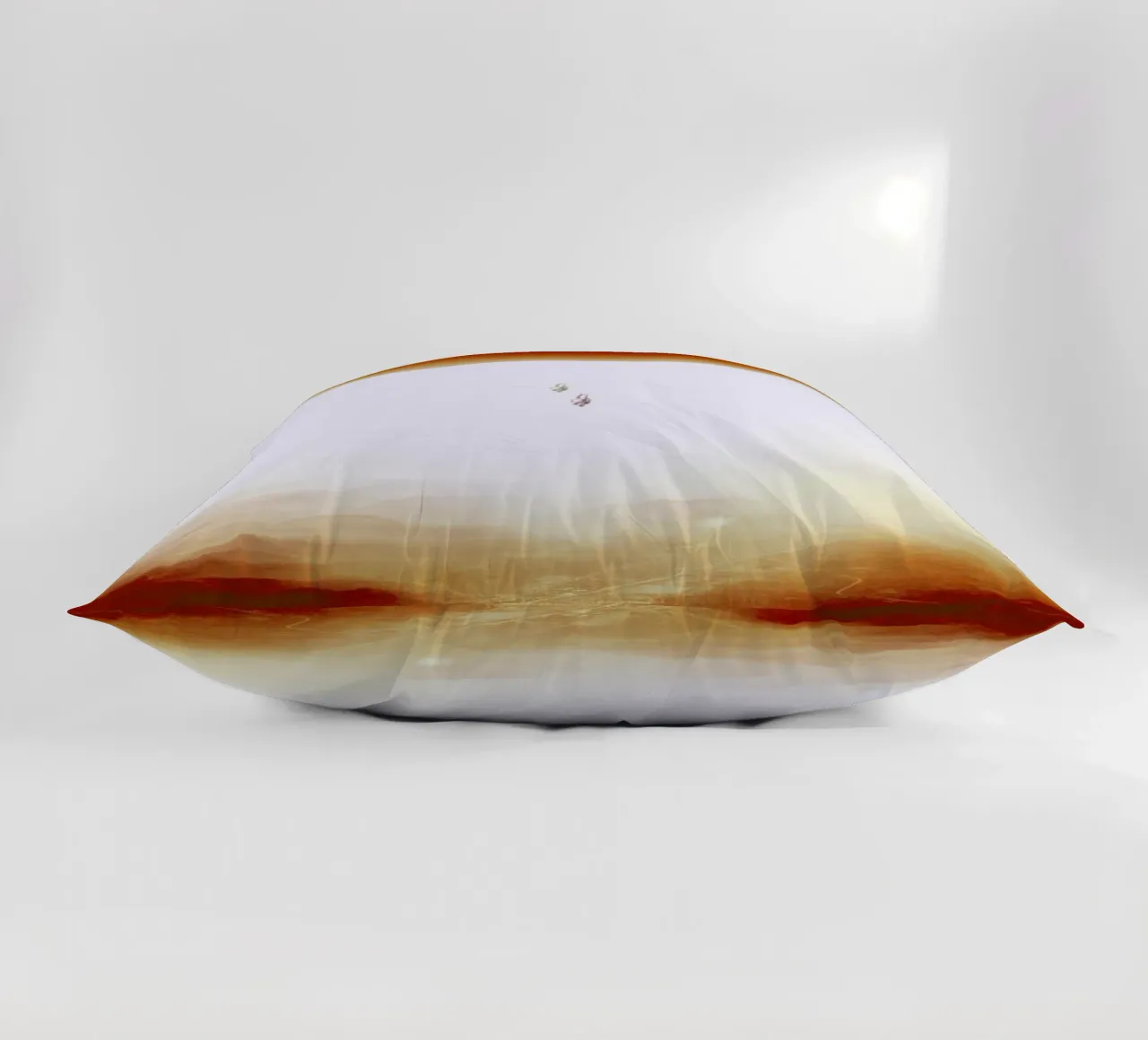 Descent of two skydivers over an alien red desert planet Kissen von Stoian Hitrov