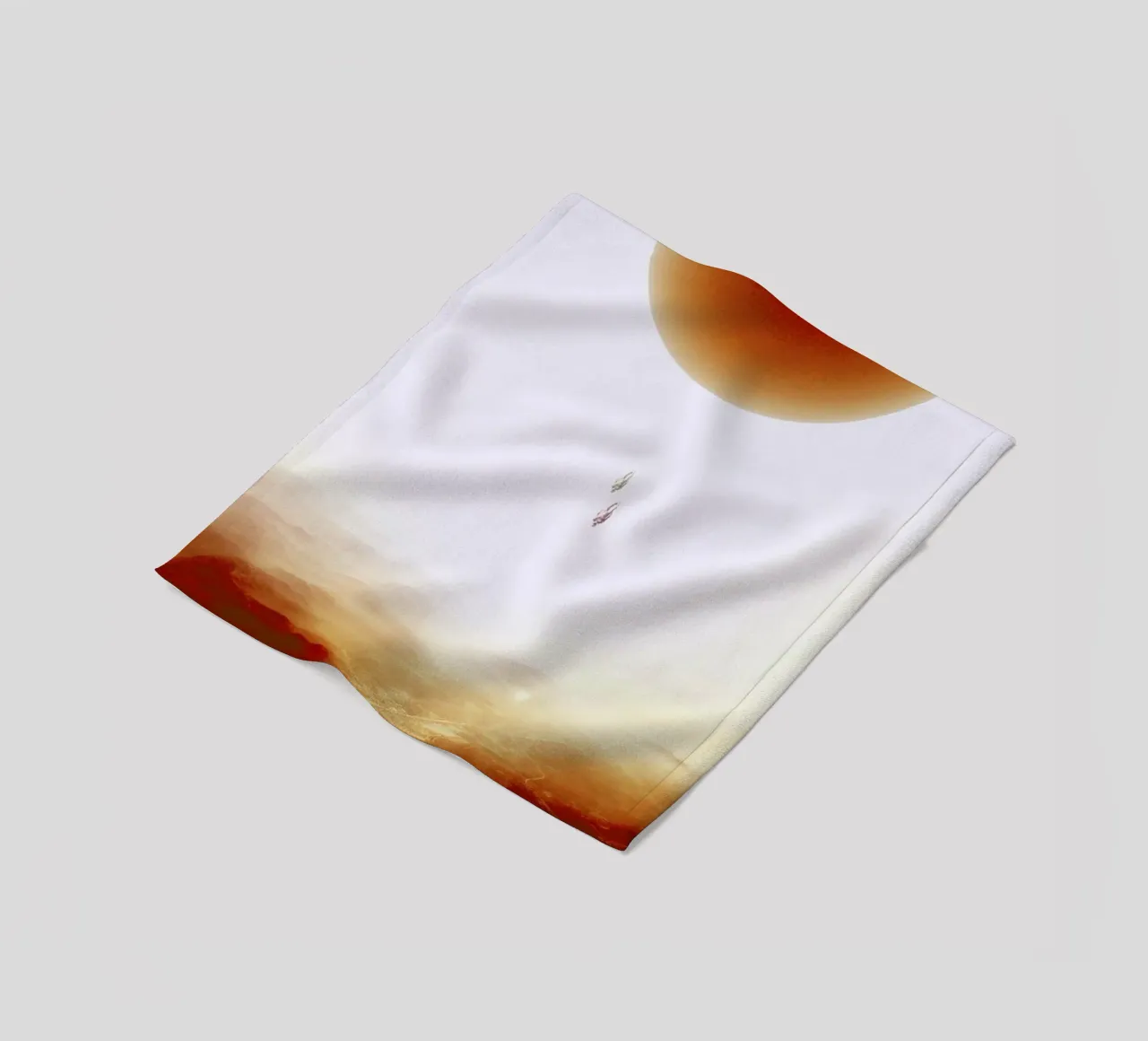 Descent of two skydivers over an alien red desert planet coperta in pile da Stoian Hitrov