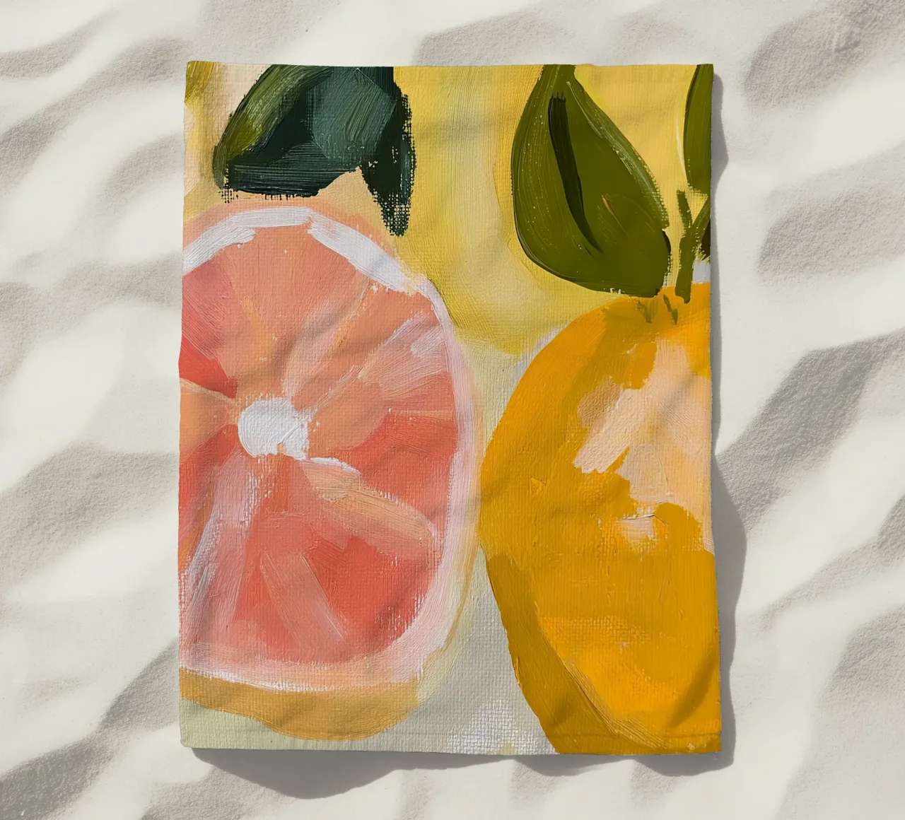 Frutta Pompelmo Agrumi Cucina Decorazione della dopamina telo mare da Euphoria Theresa