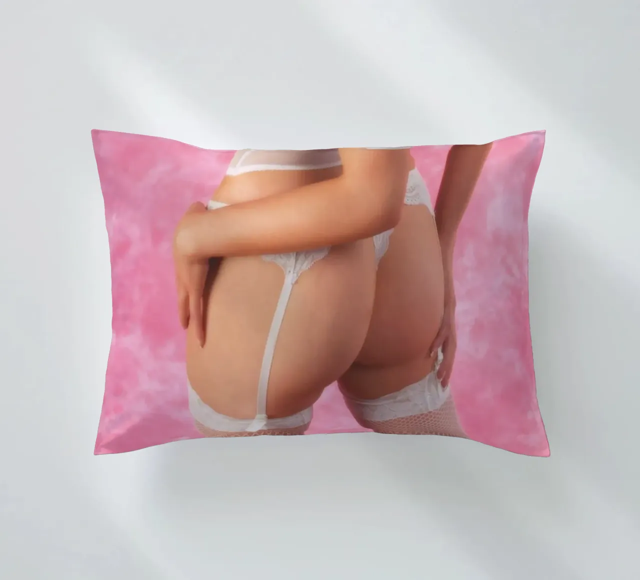 Biancheria intima bianca cuscino da Dave Hare Photography