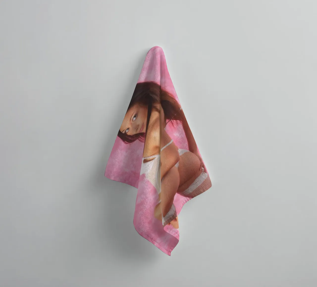 Biancheria intima bianca asciugamano da bagno da Dave Hare Photography