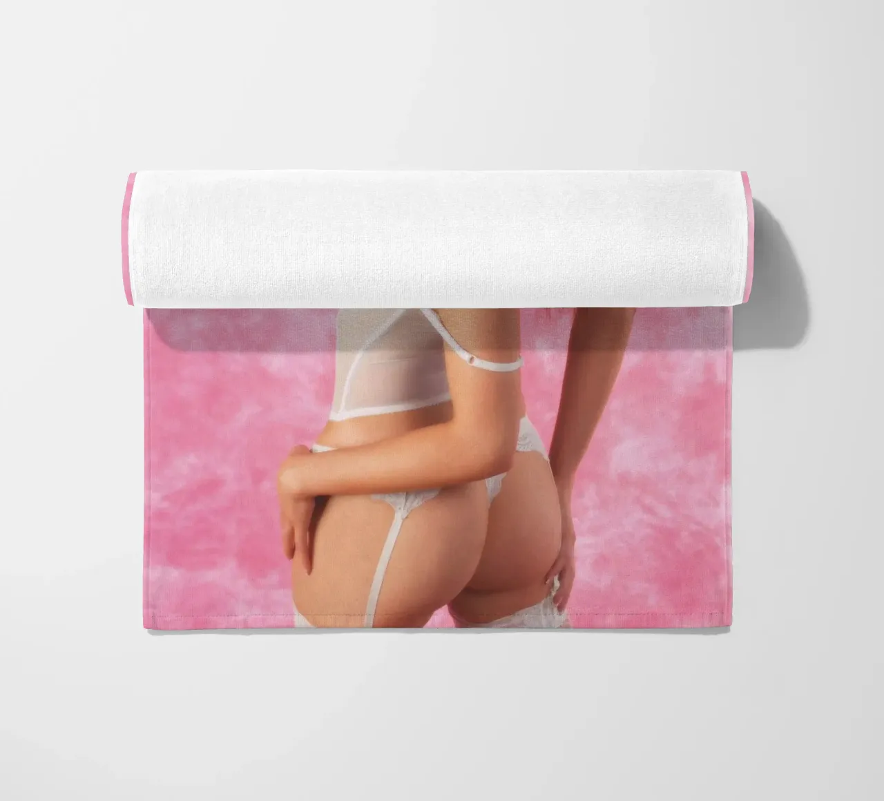 Biancheria intima bianca telo mare da Dave Hare Photography