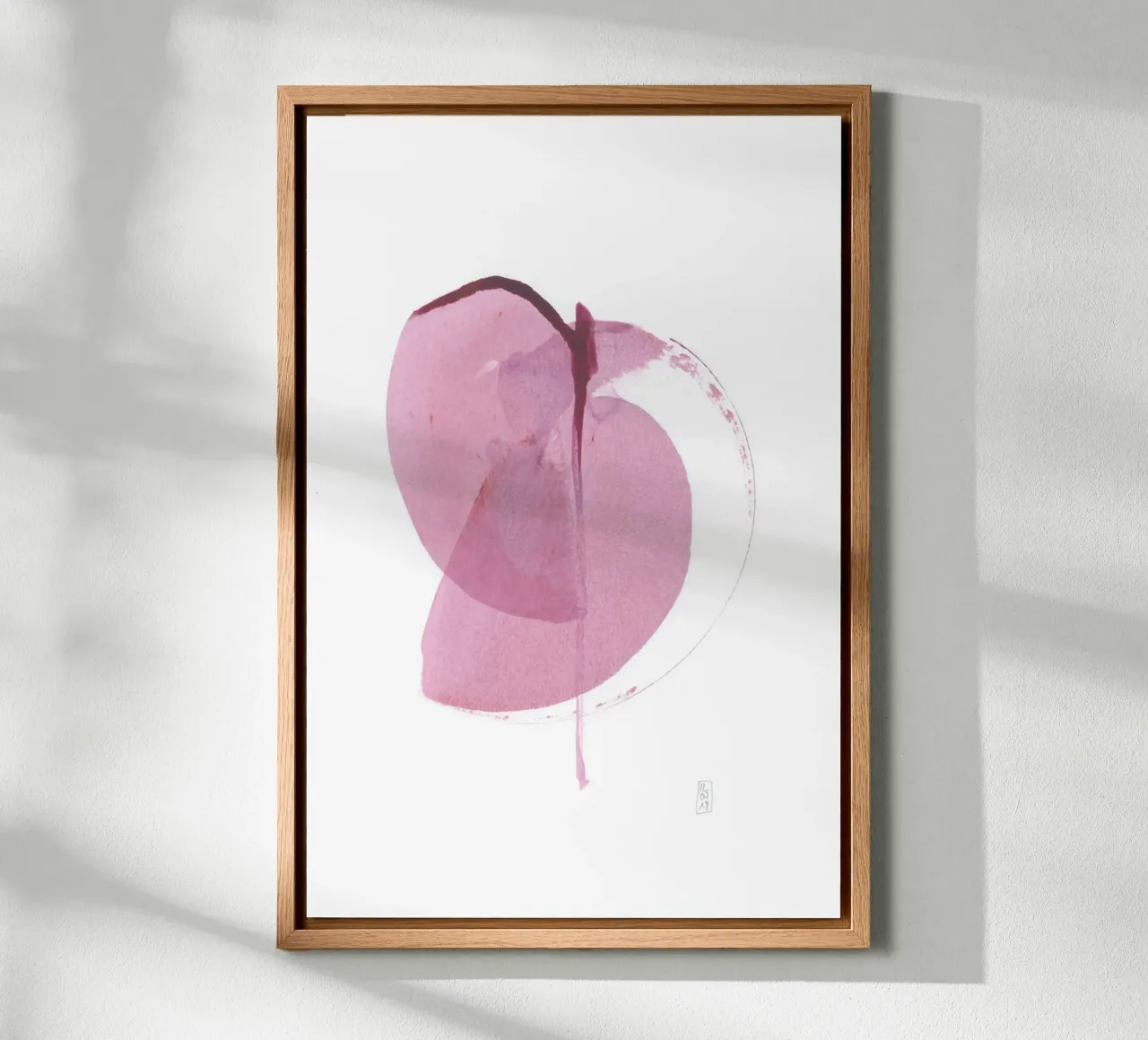 SHE no. 2 tela con Cornice a cassetta da IRIS LEHNHARDT FINE ART