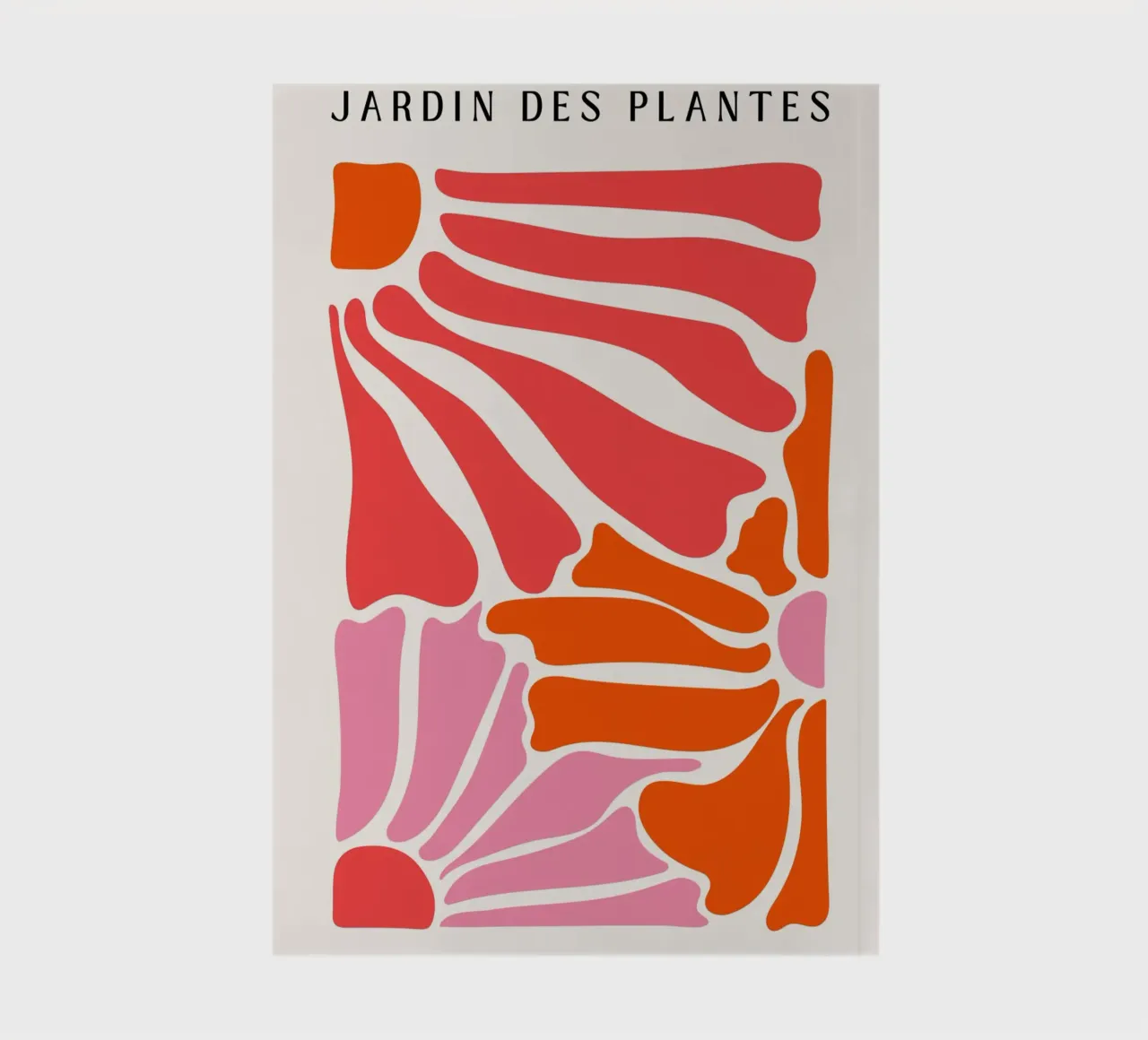 Floral Botanical Art Print, Helle abstrakte Blume Botanical Notizbuch von pdigitalprints