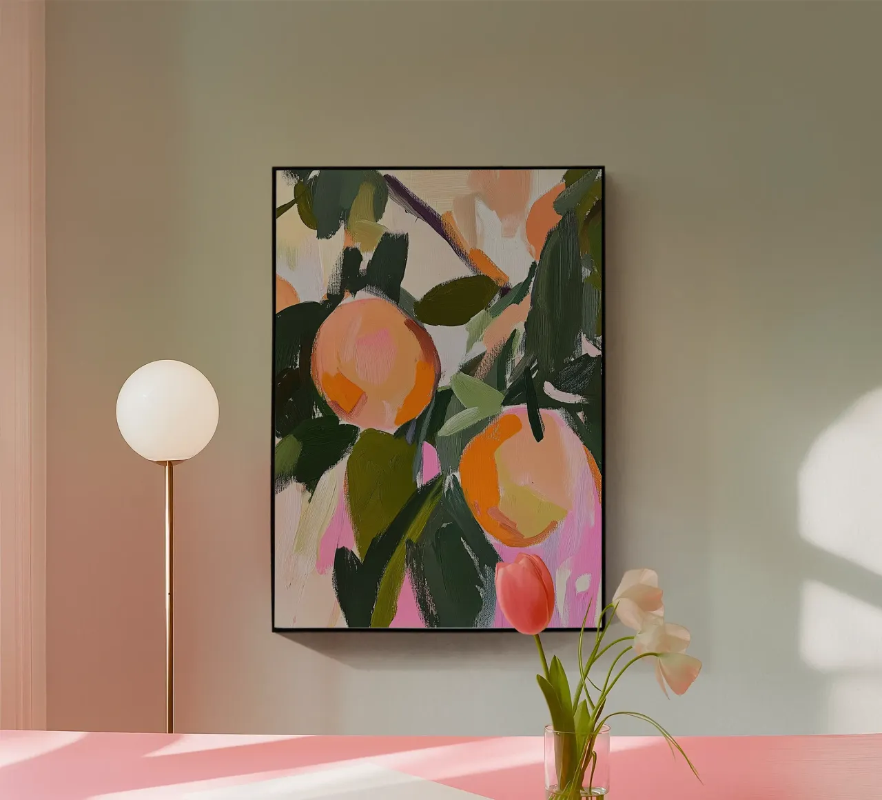 Orangen plexiglass da Euphoria Theresa