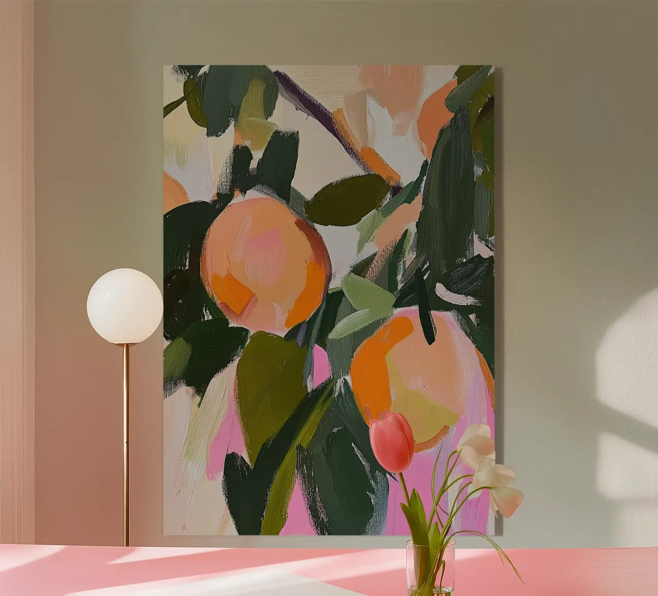 Orangen plexiglass da Euphoria Theresa