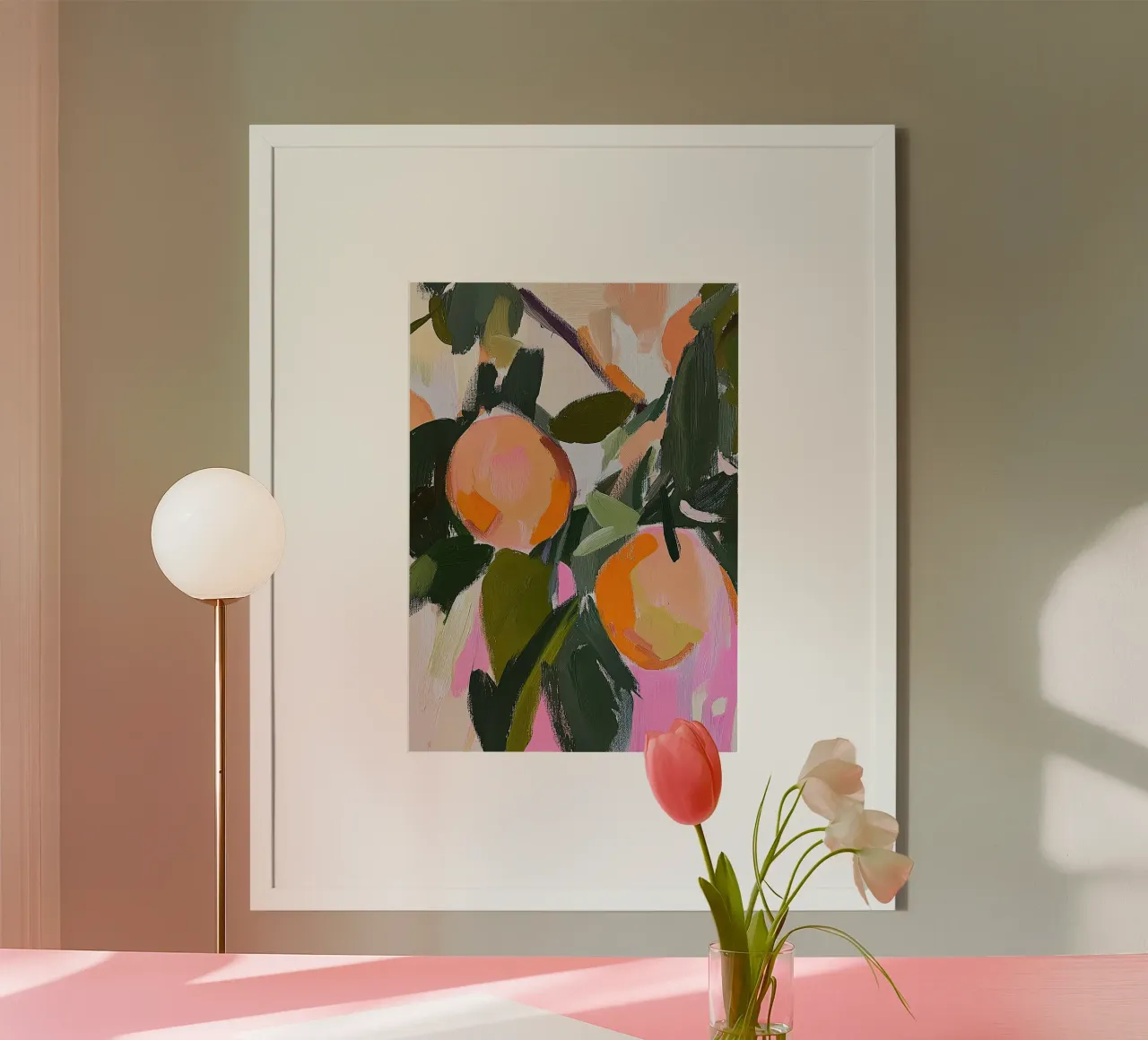 Orangen poster da Euphoria Theresa