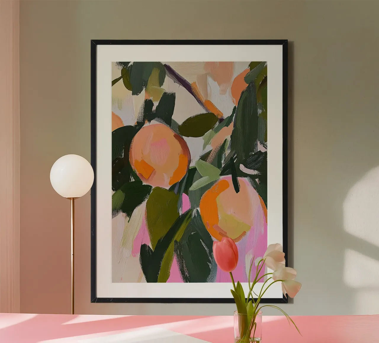 Orangen poster da Euphoria Theresa