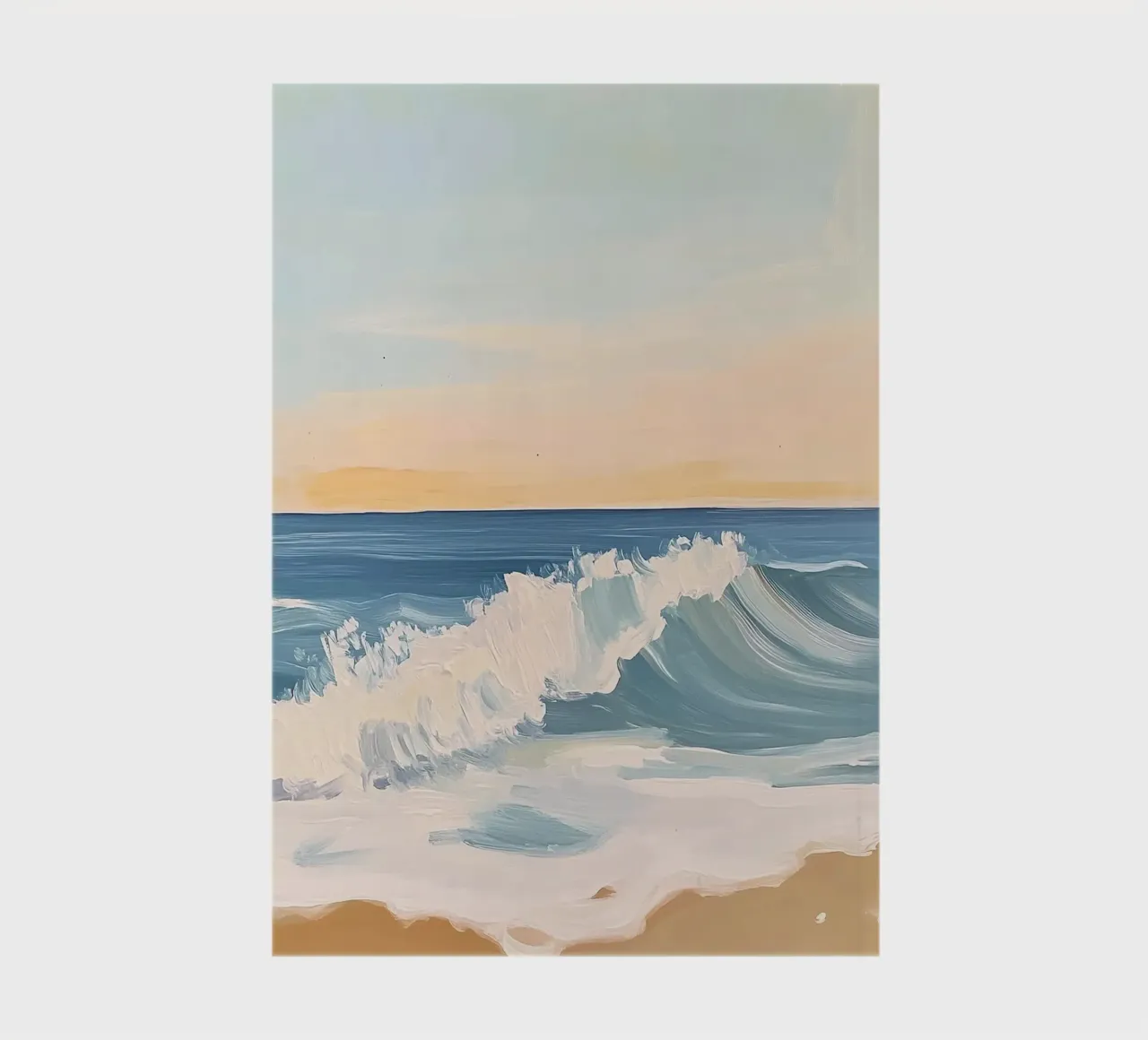 Sea Beach Nature Ocean Waves notebook by Euphoria Theresa