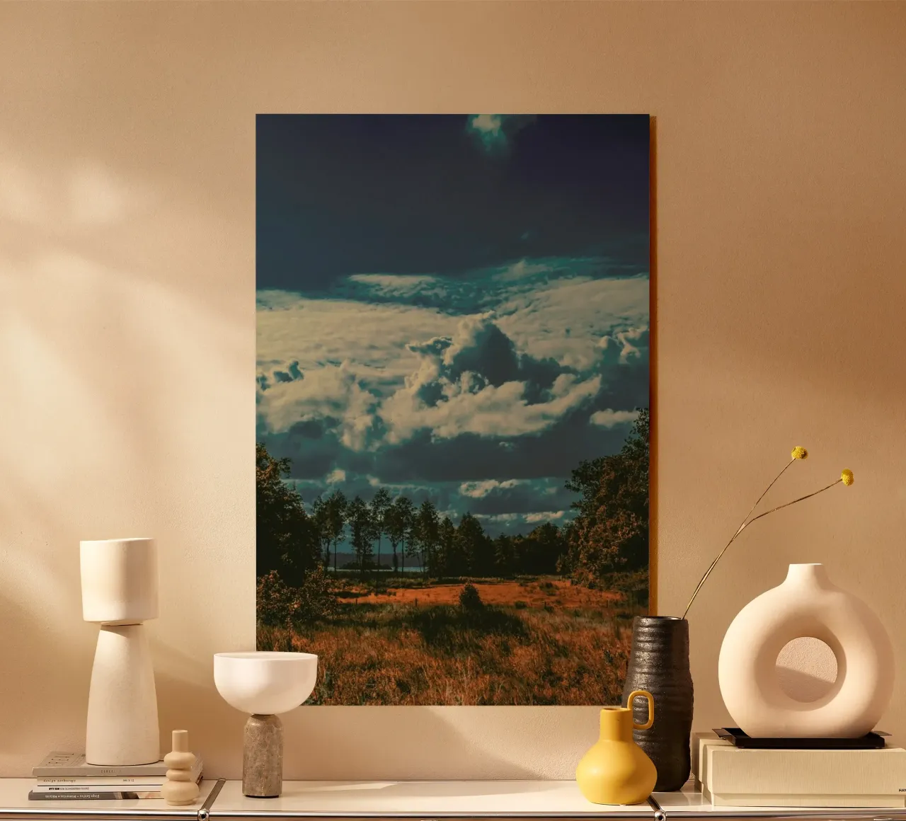 The Flat Land plexiglass da Pale Grain