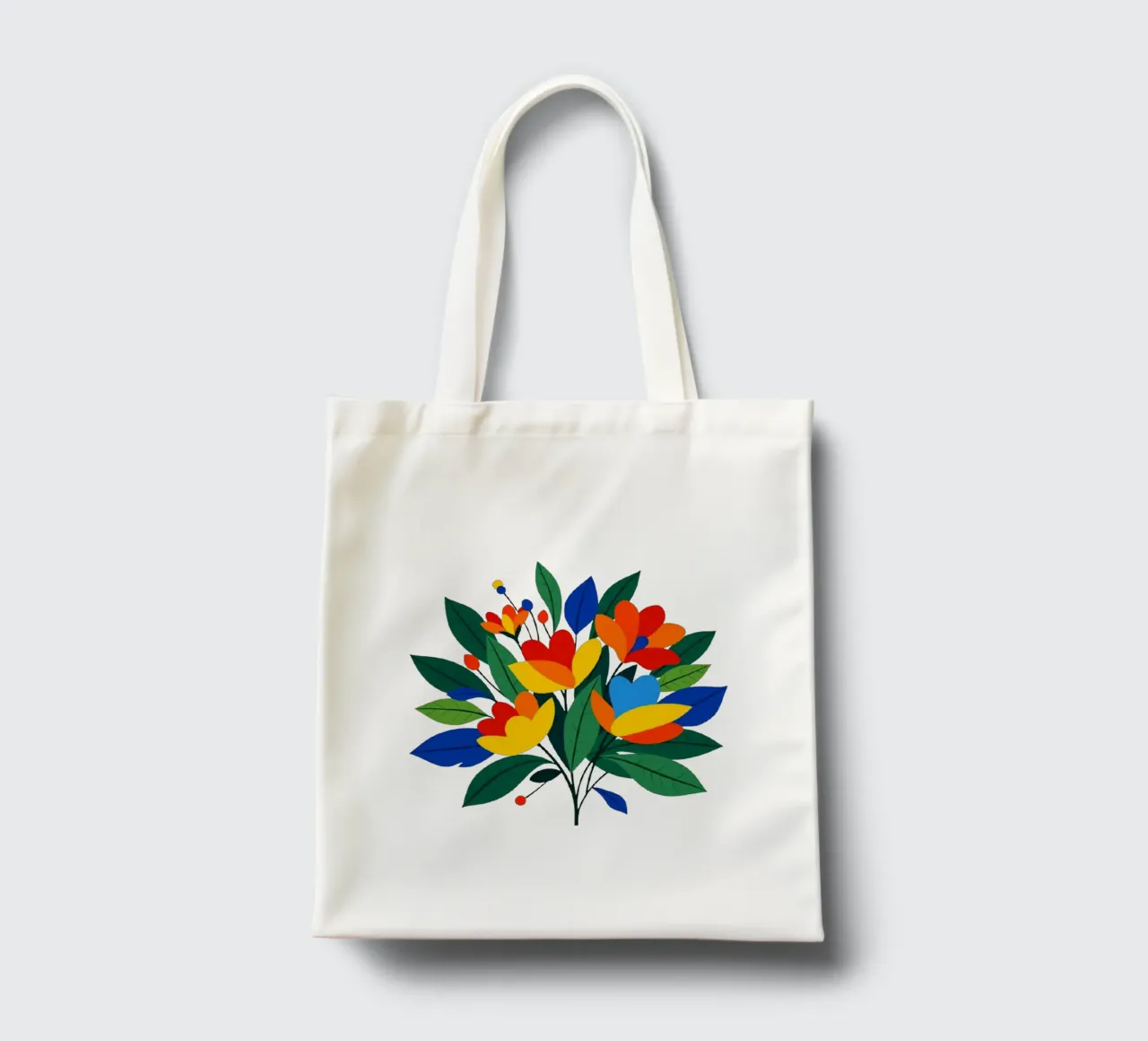 Abstract Botanical Art tote bag by Organic Aesthetics
