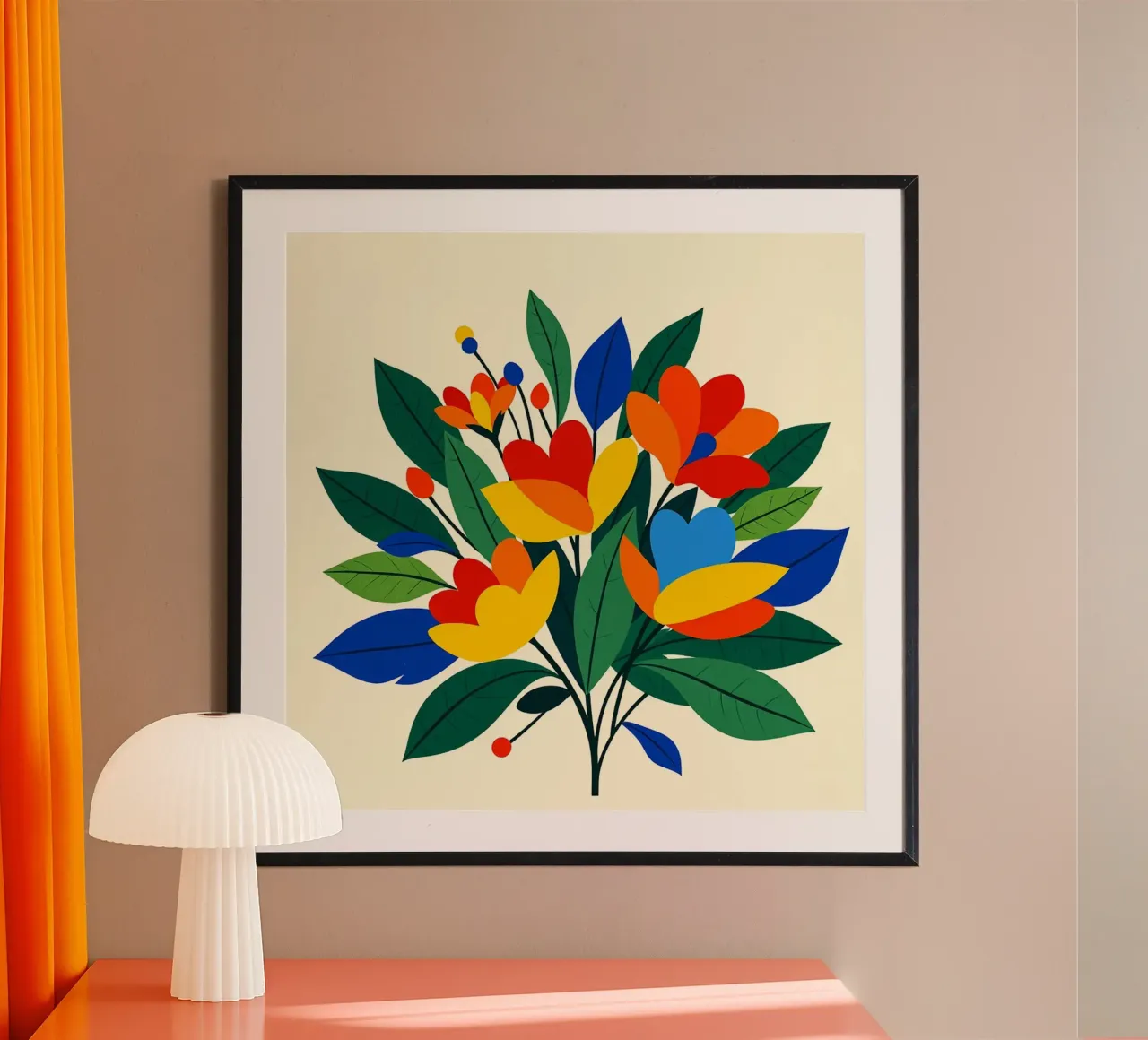 Abstract Botanical Art poster by Organic Aesthetics
