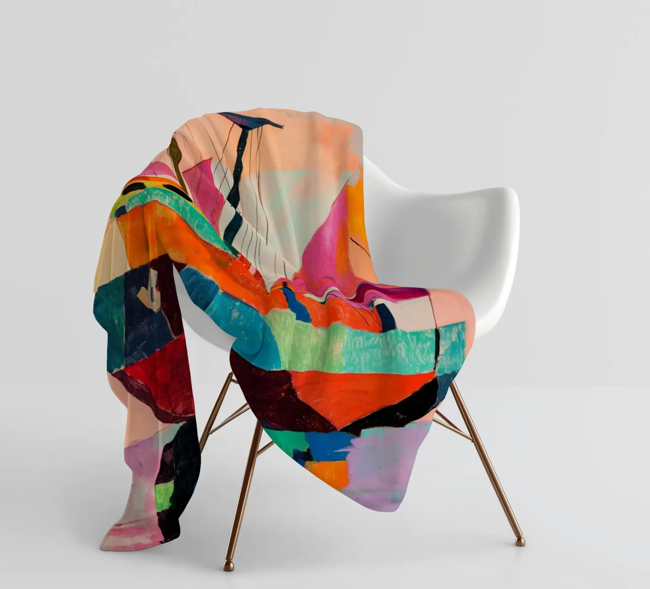 Pink Sails Fleecedecke von treechild