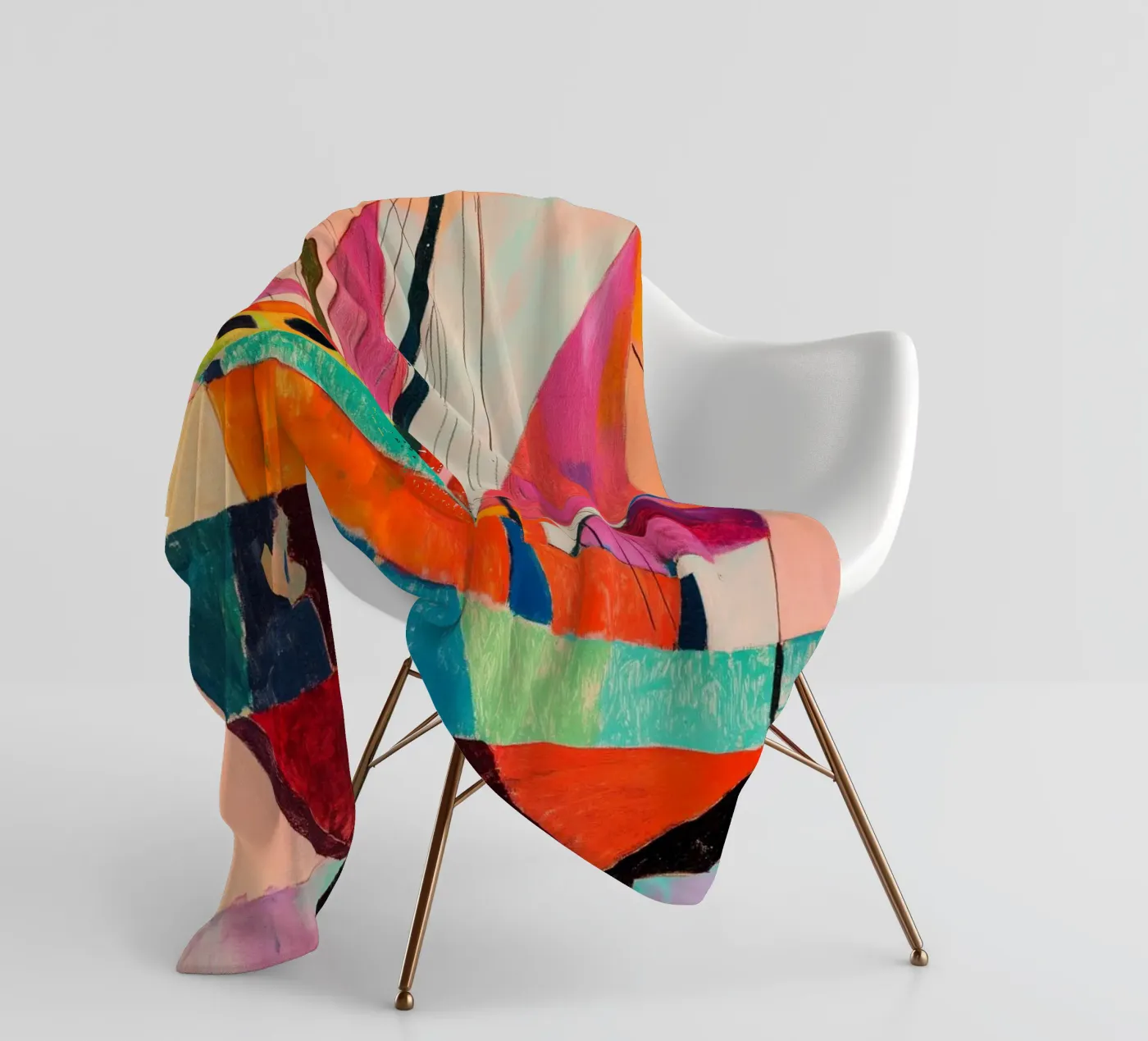 Pink Sails Fleecedecke von treechild