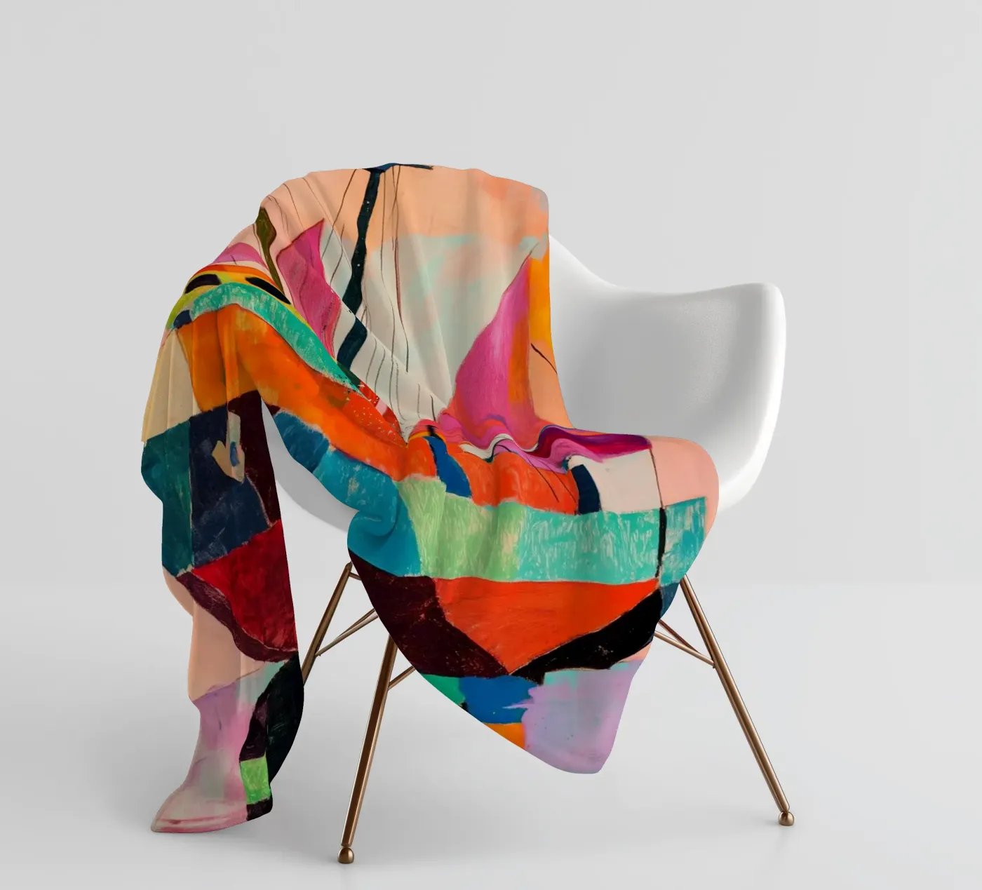 Pink Sails Fleecedecke von treechild