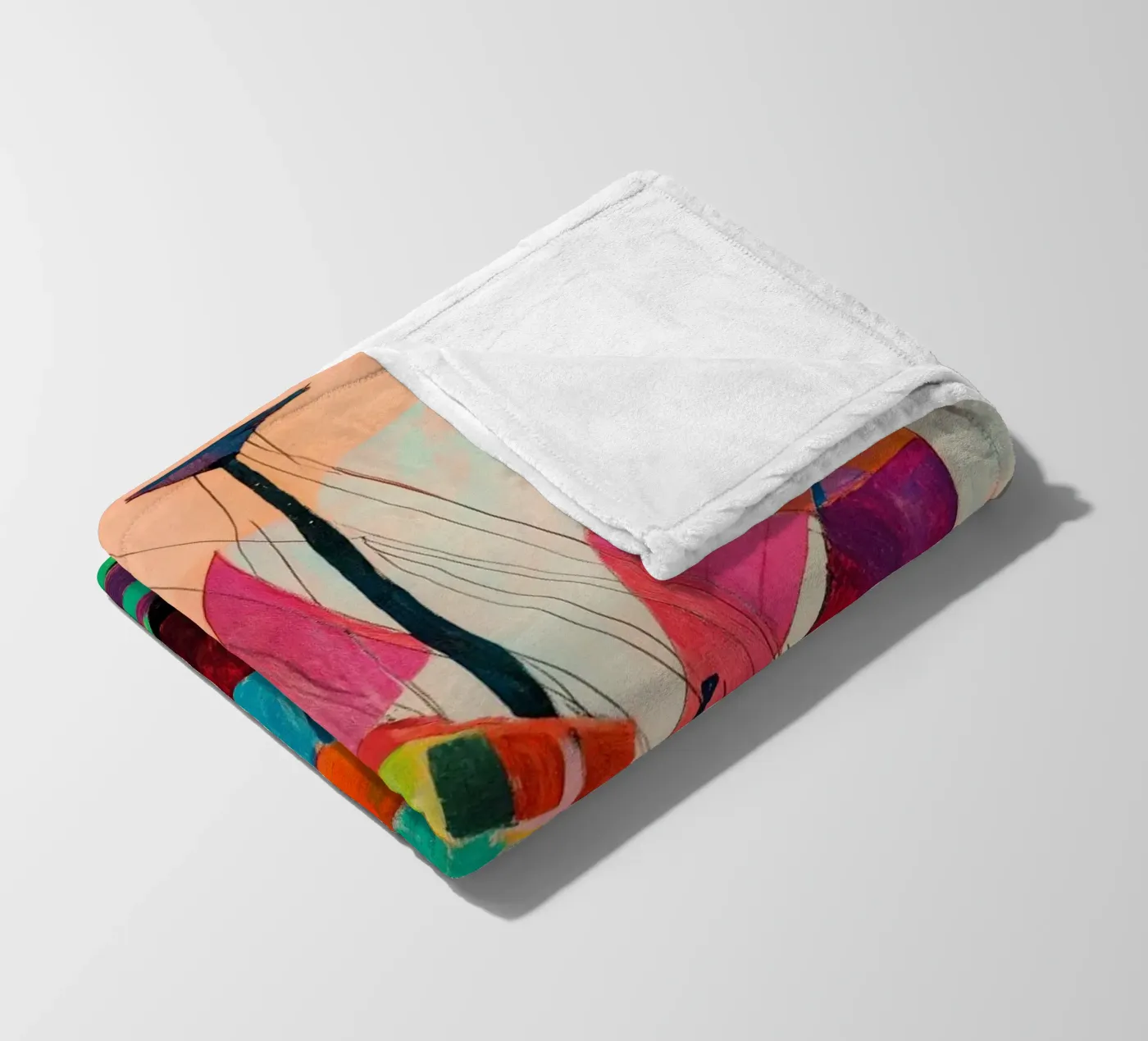 Pink Sails Fleecedecke von treechild