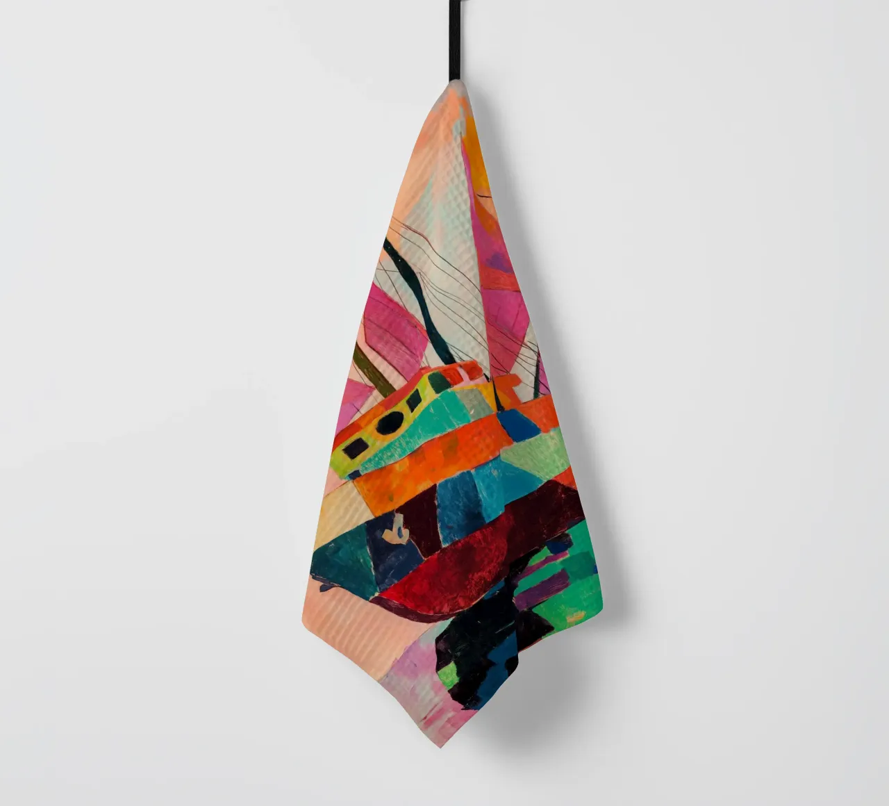 Pink Sails canovaccio da cucina da treechild