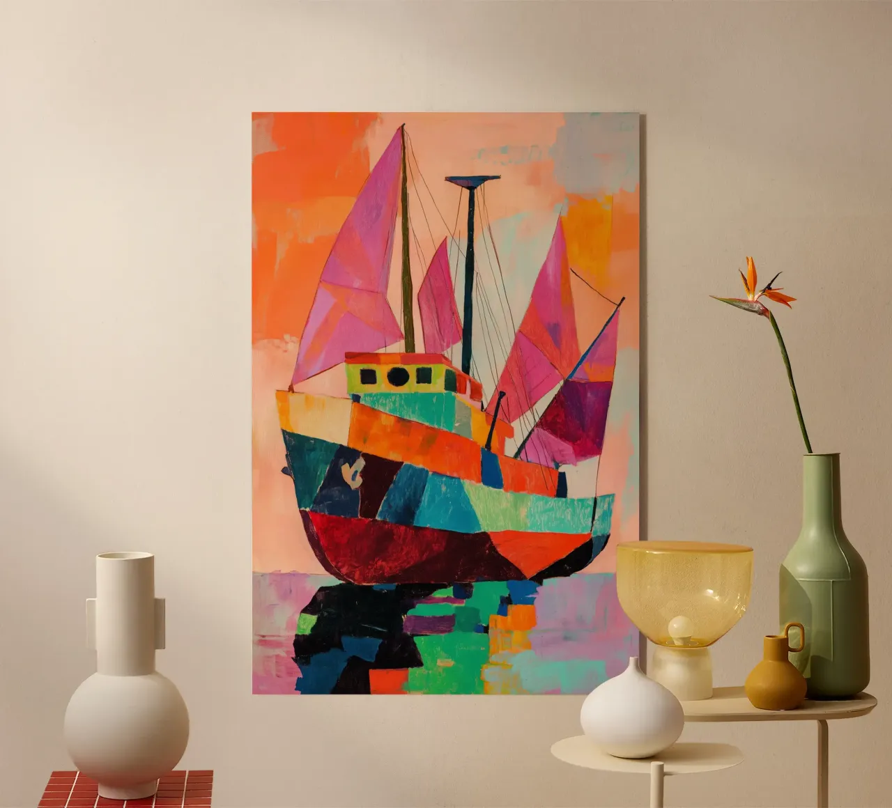 Pink Sails plexiglass da treechild