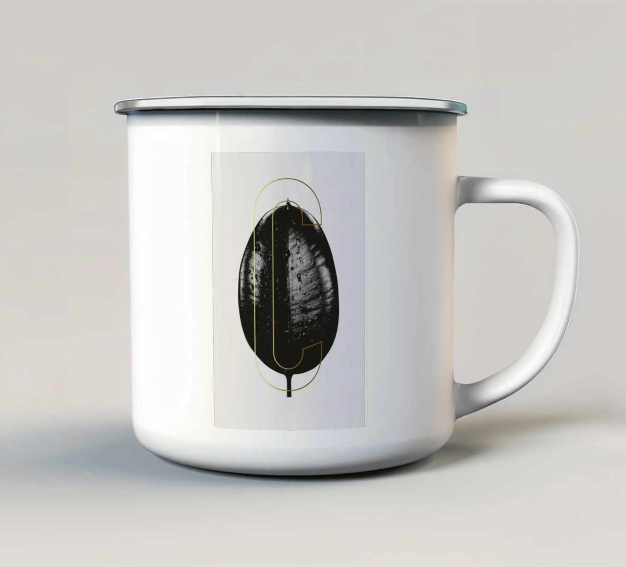 ABC Plants - C emaille mok van typealive