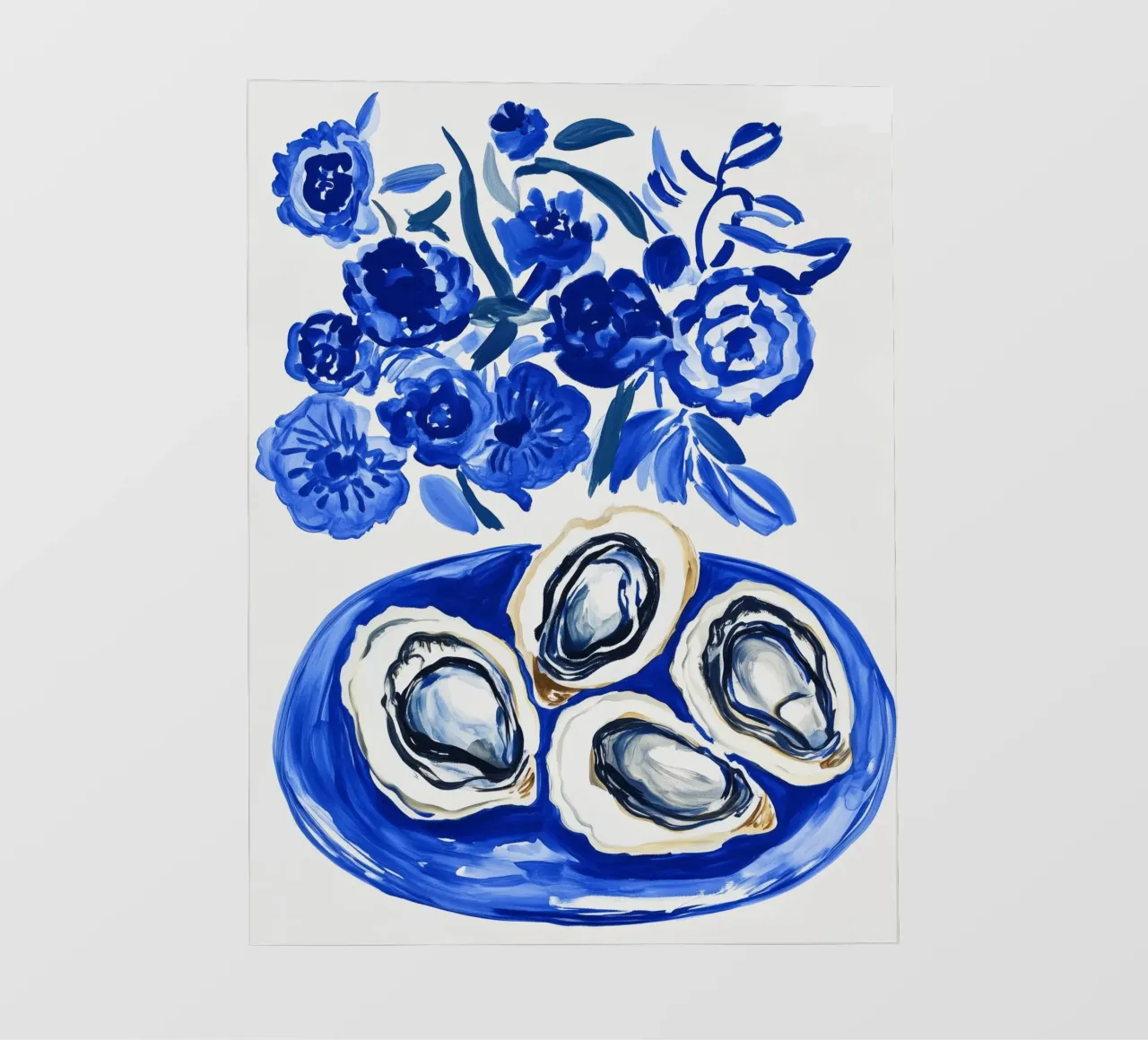 Fresh Oysters telo in pvc da treechild