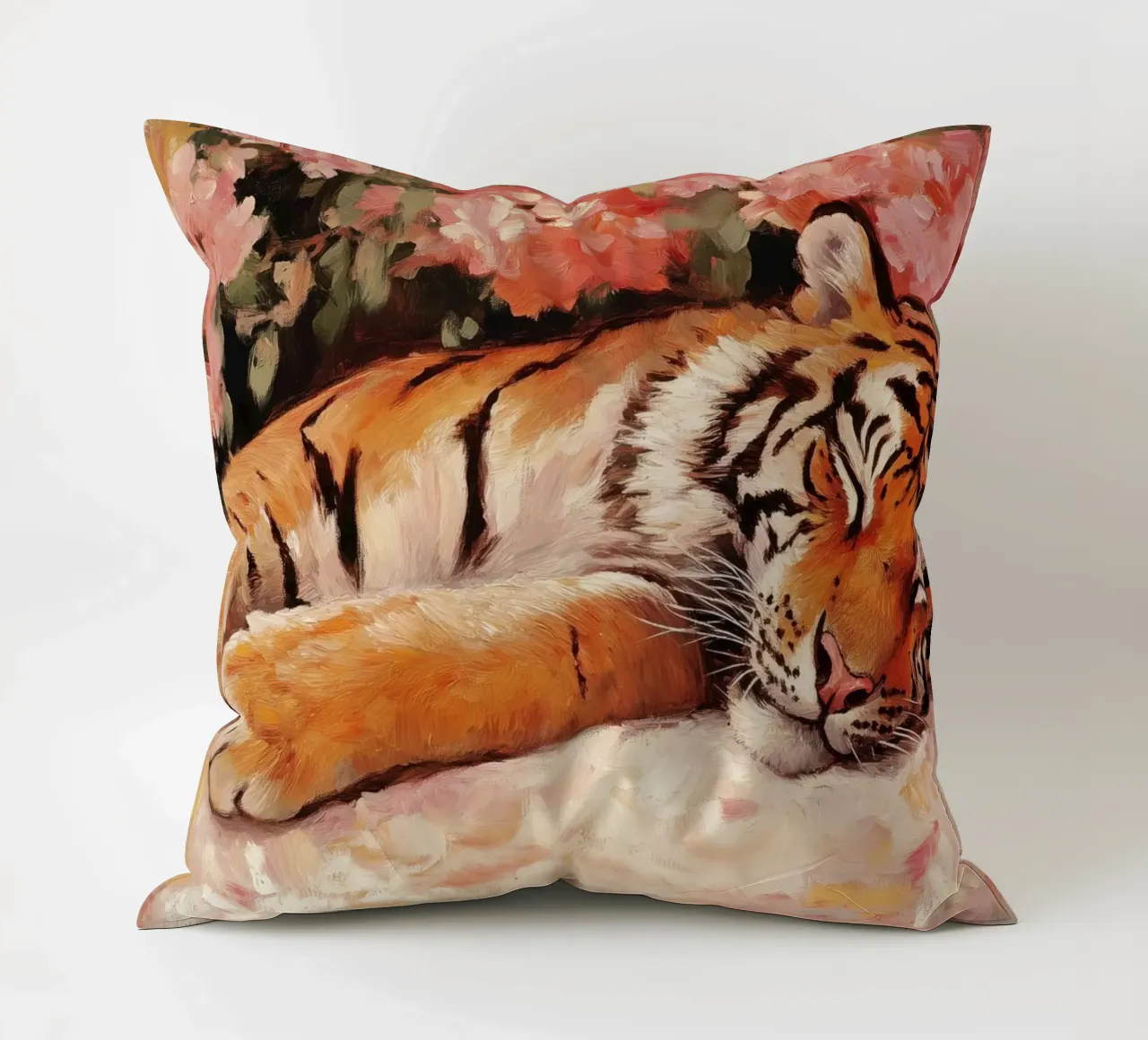Sleeping Tiger cuscino da treechild
