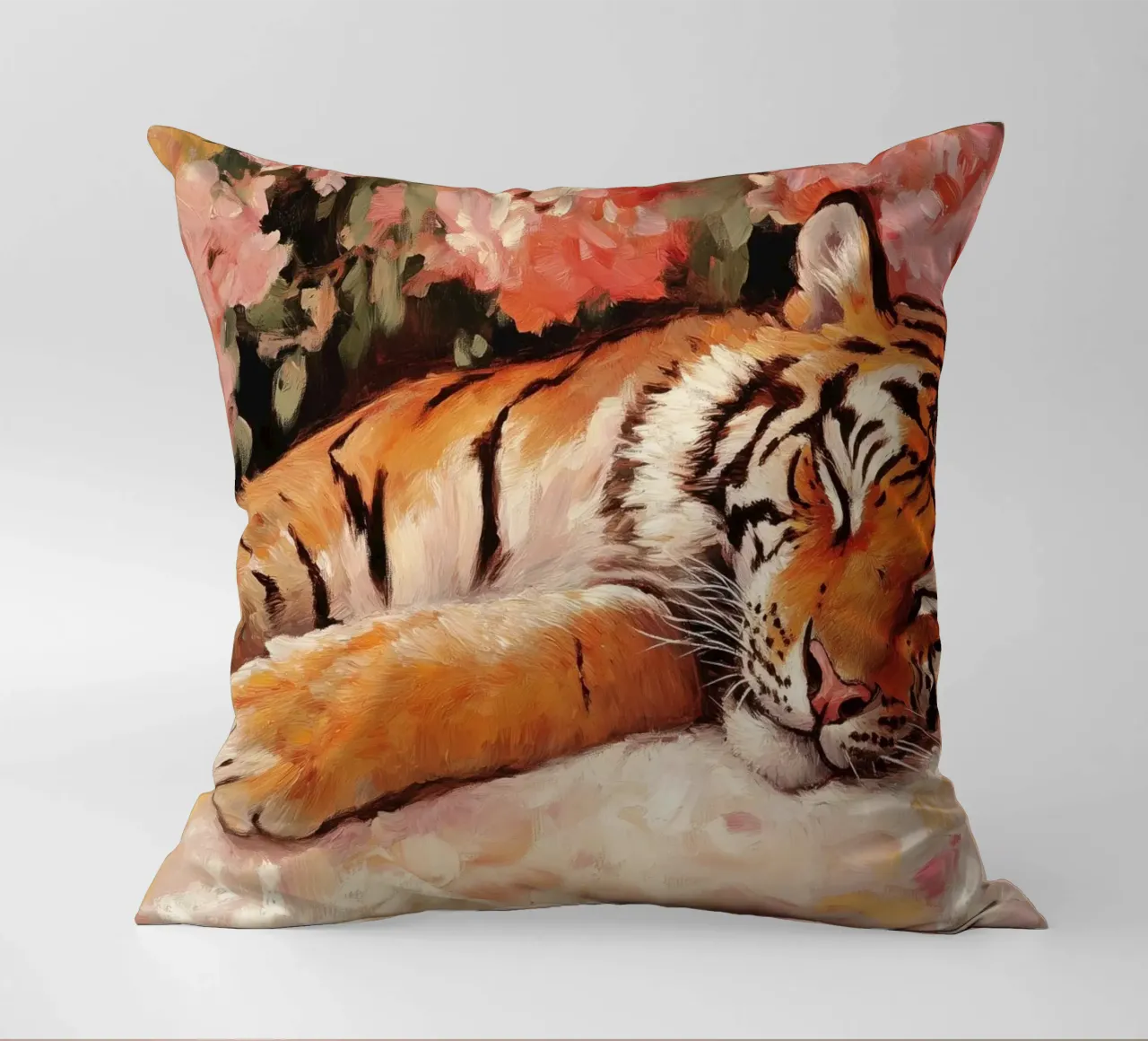 Sleeping Tiger cuscino da treechild