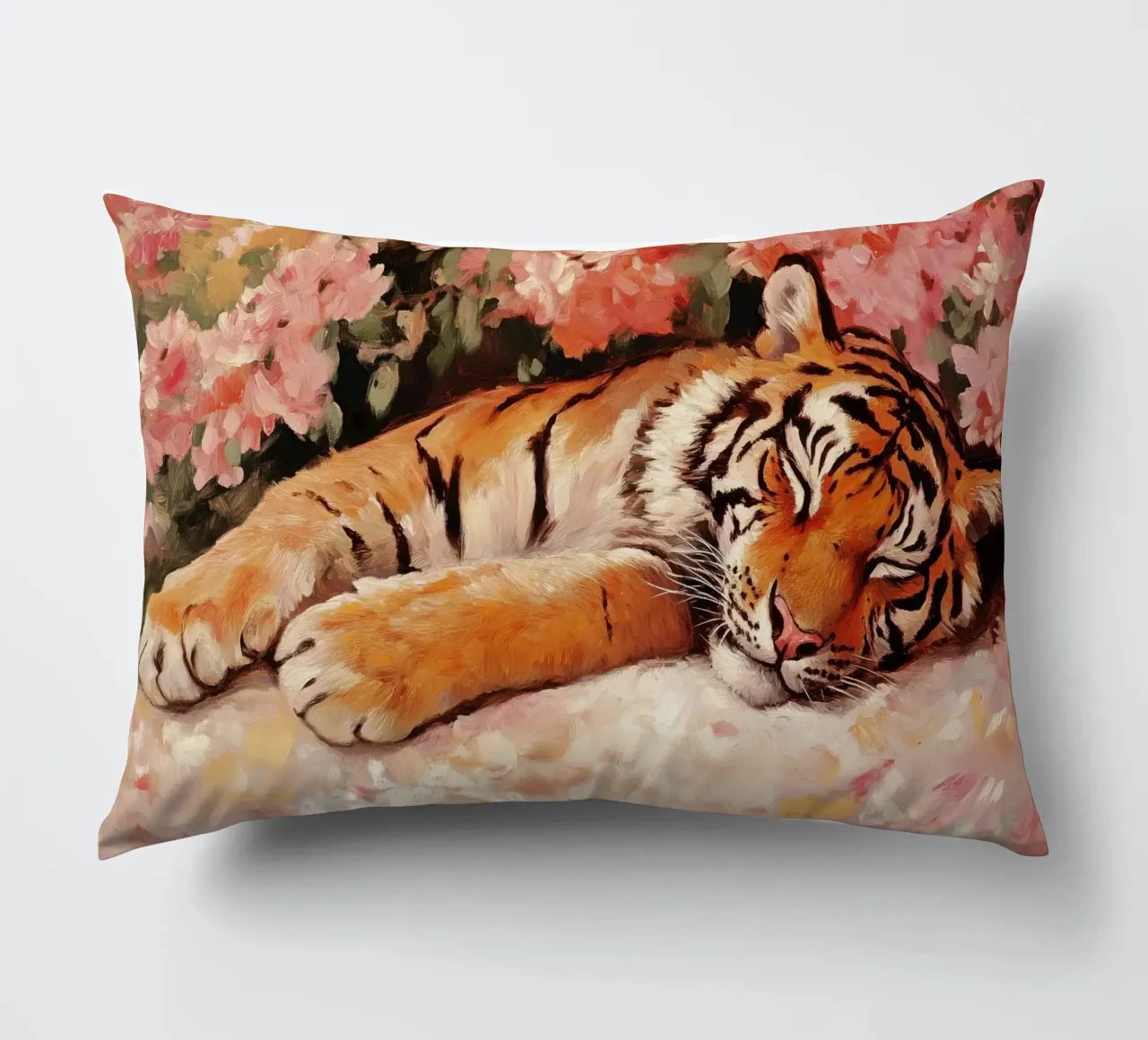 Sleeping Tiger cuscino da treechild