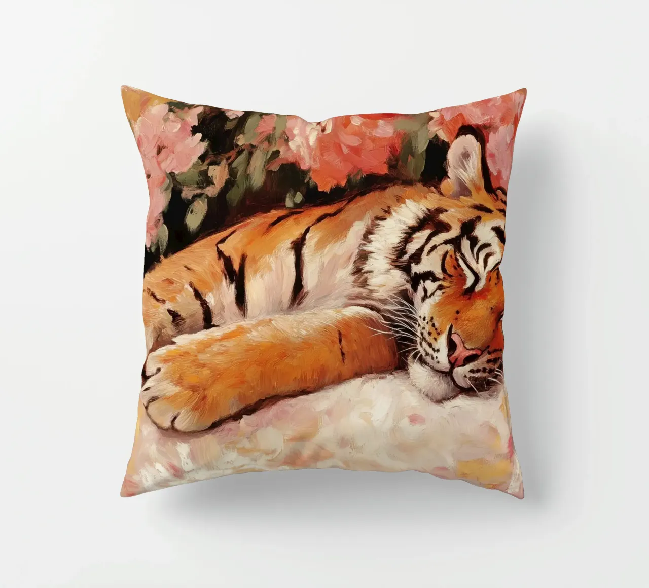 Sleeping Tiger cuscino da treechild
