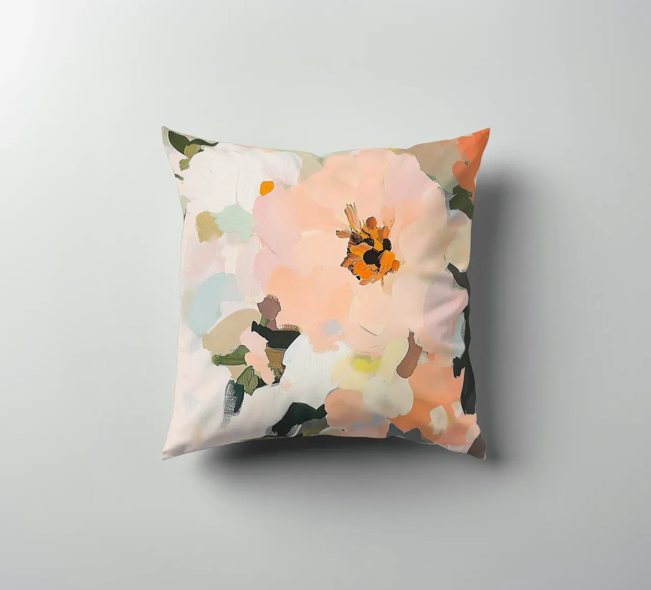 Bloem Bloem Beige Abstract kussen van Euphoria Theresa