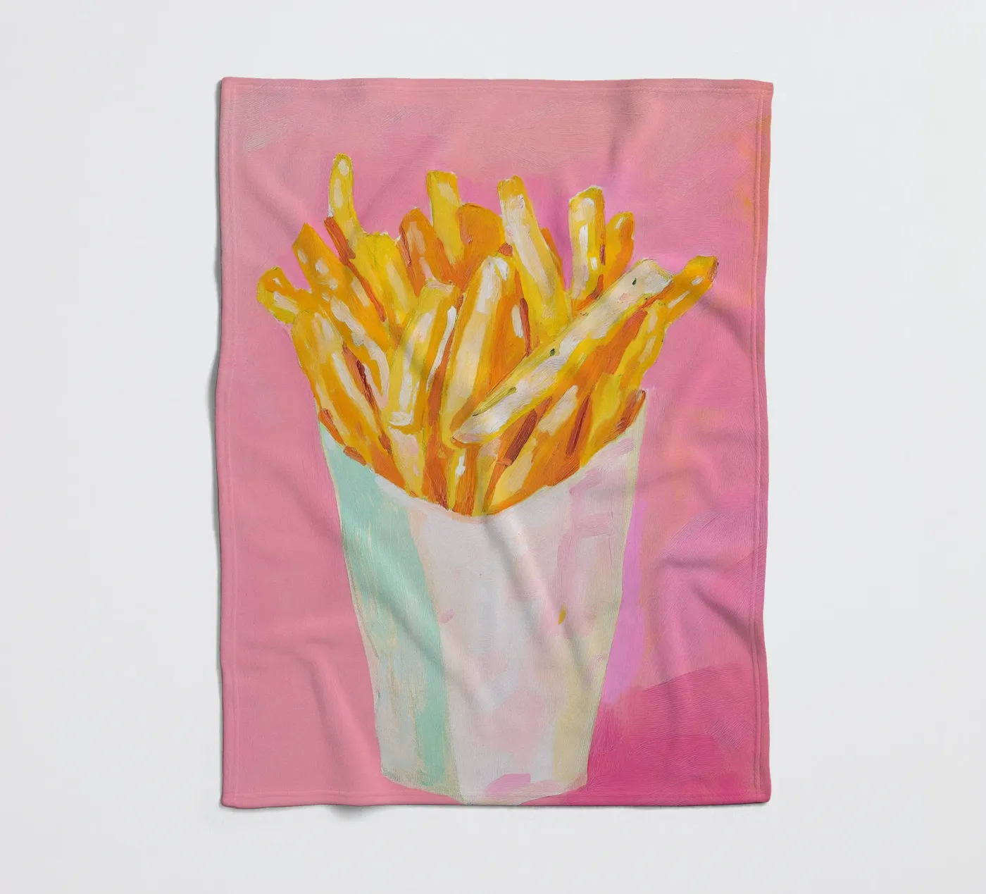 Chips fleece blanket by Euphoria Theresa