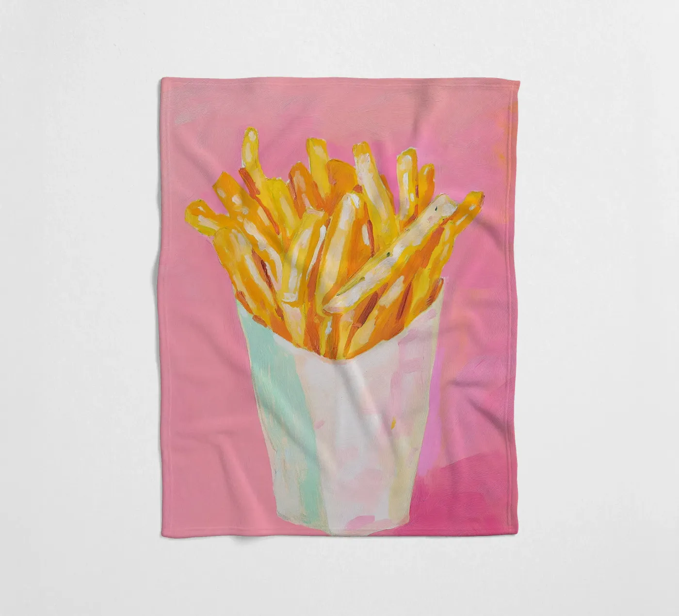 Chips fleece blanket by Euphoria Theresa