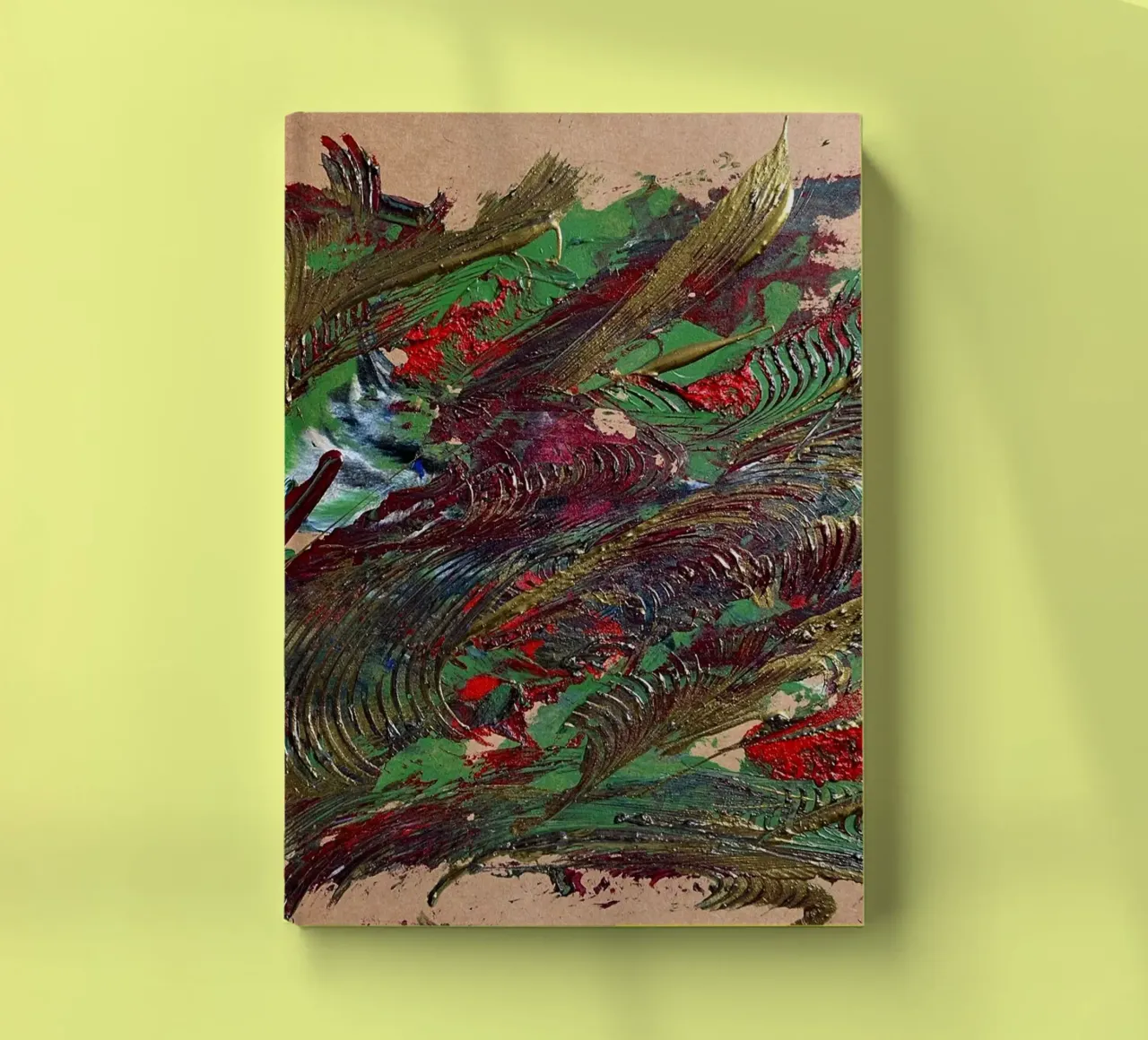 NATURAL STYLE 4 notebook by Thierry Vobmann Abstract painting
