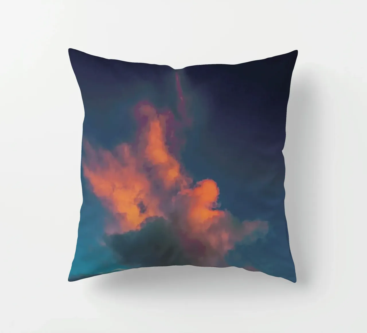 The Fire decorative cushion by Pale Grain