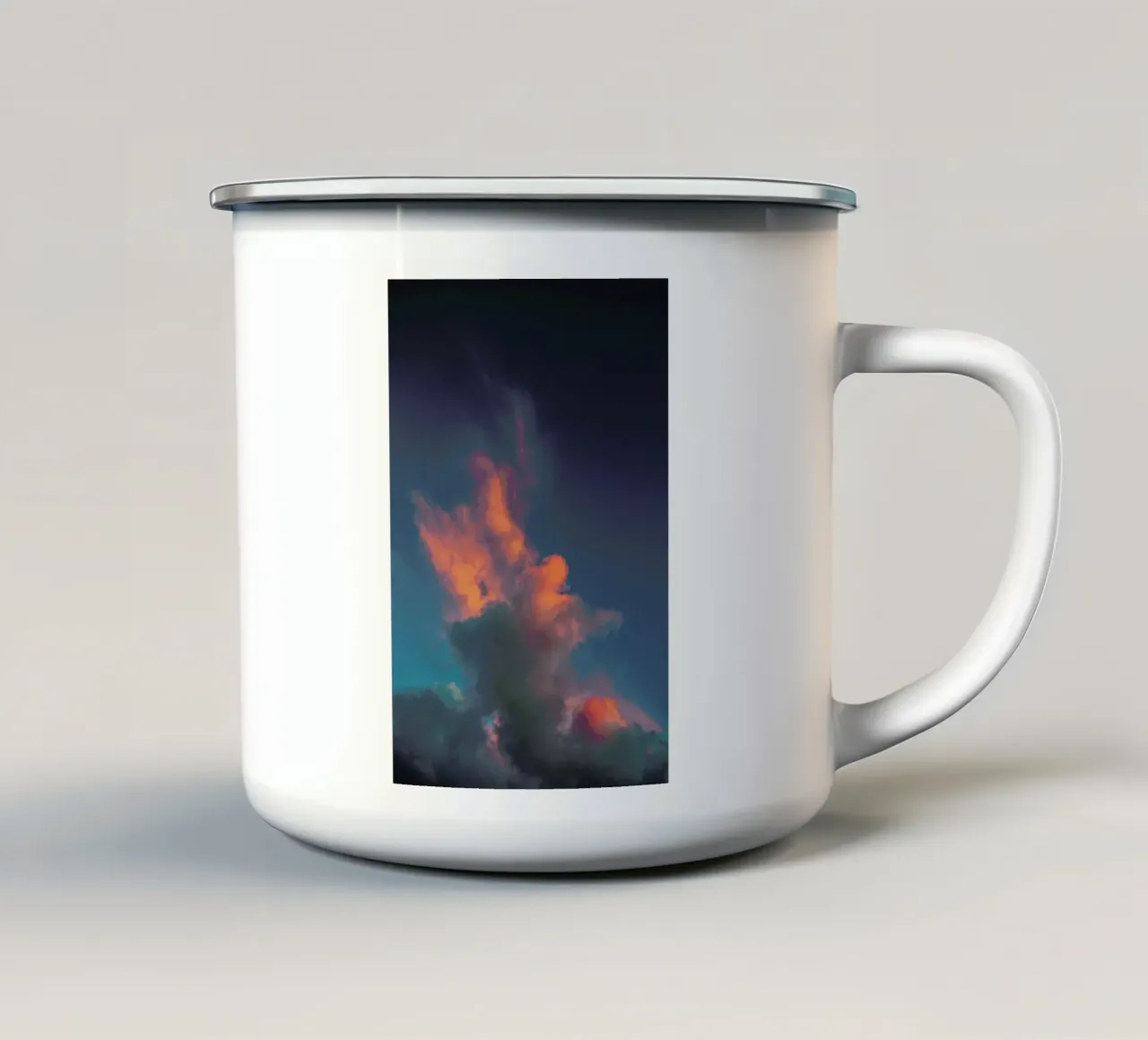 The Fire tazza in smalto da Pale Grain