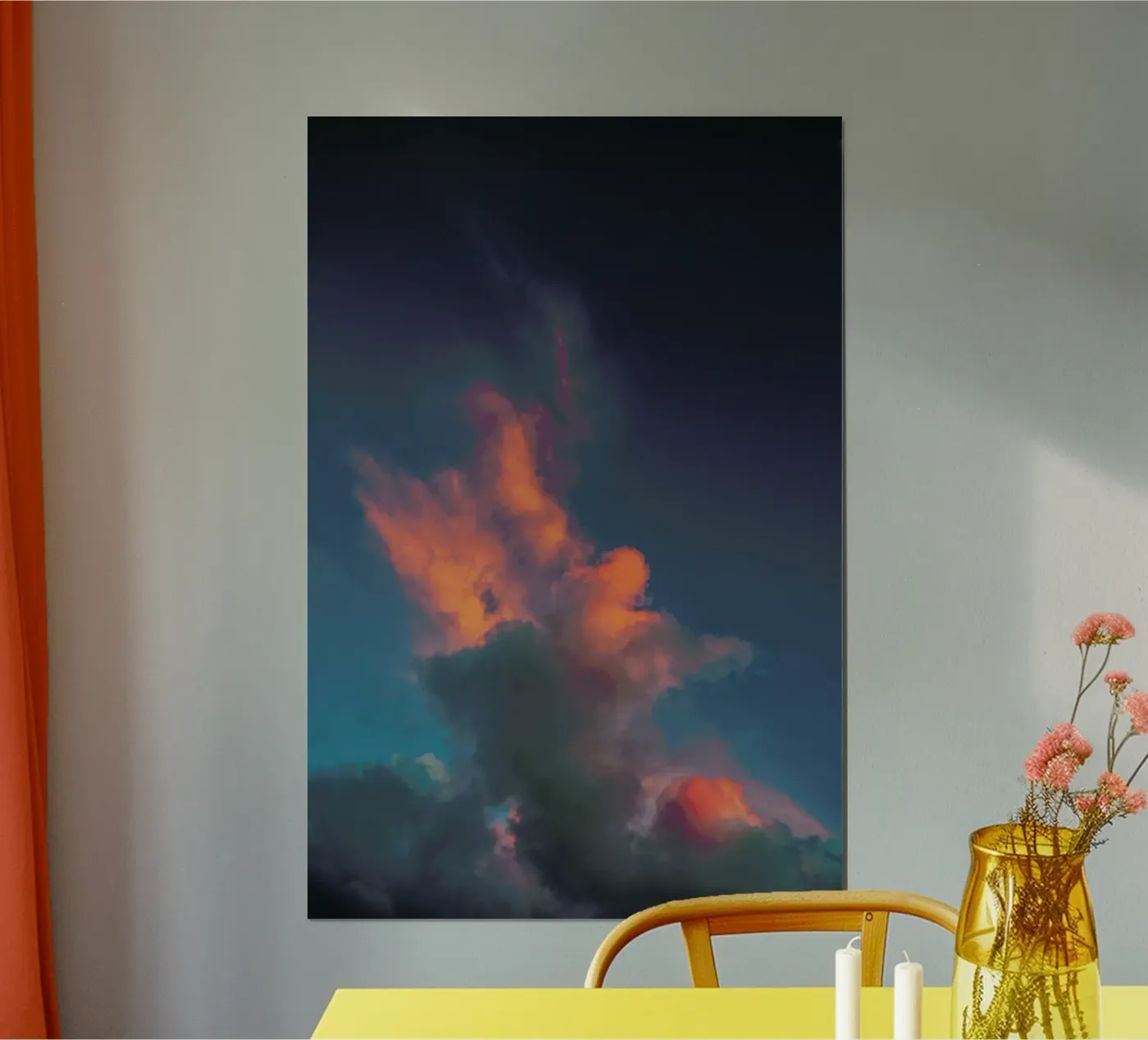 The Fire poster van Pale Grain