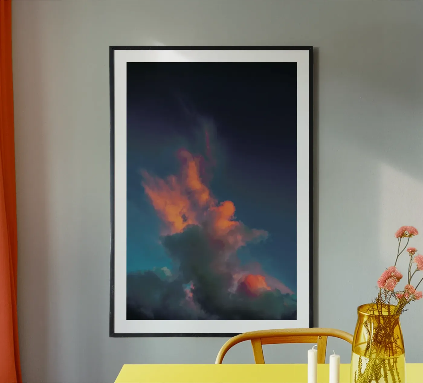 The Fire poster van Pale Grain