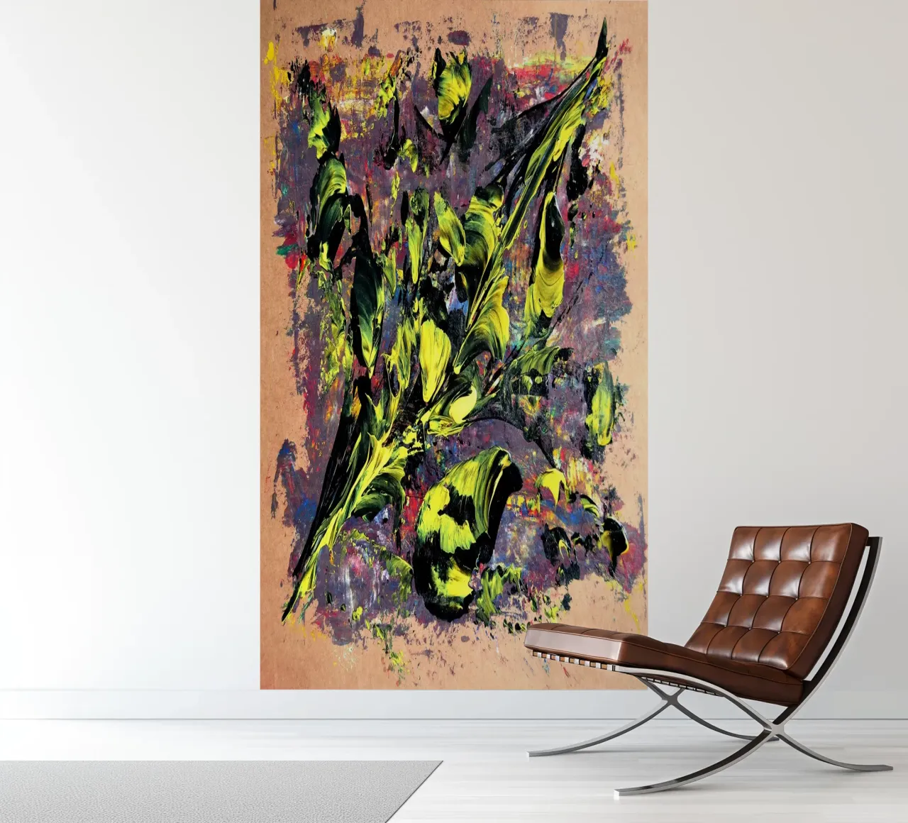 natural style 5 photo wallpaper by Thierry Vobmann Abstract painting